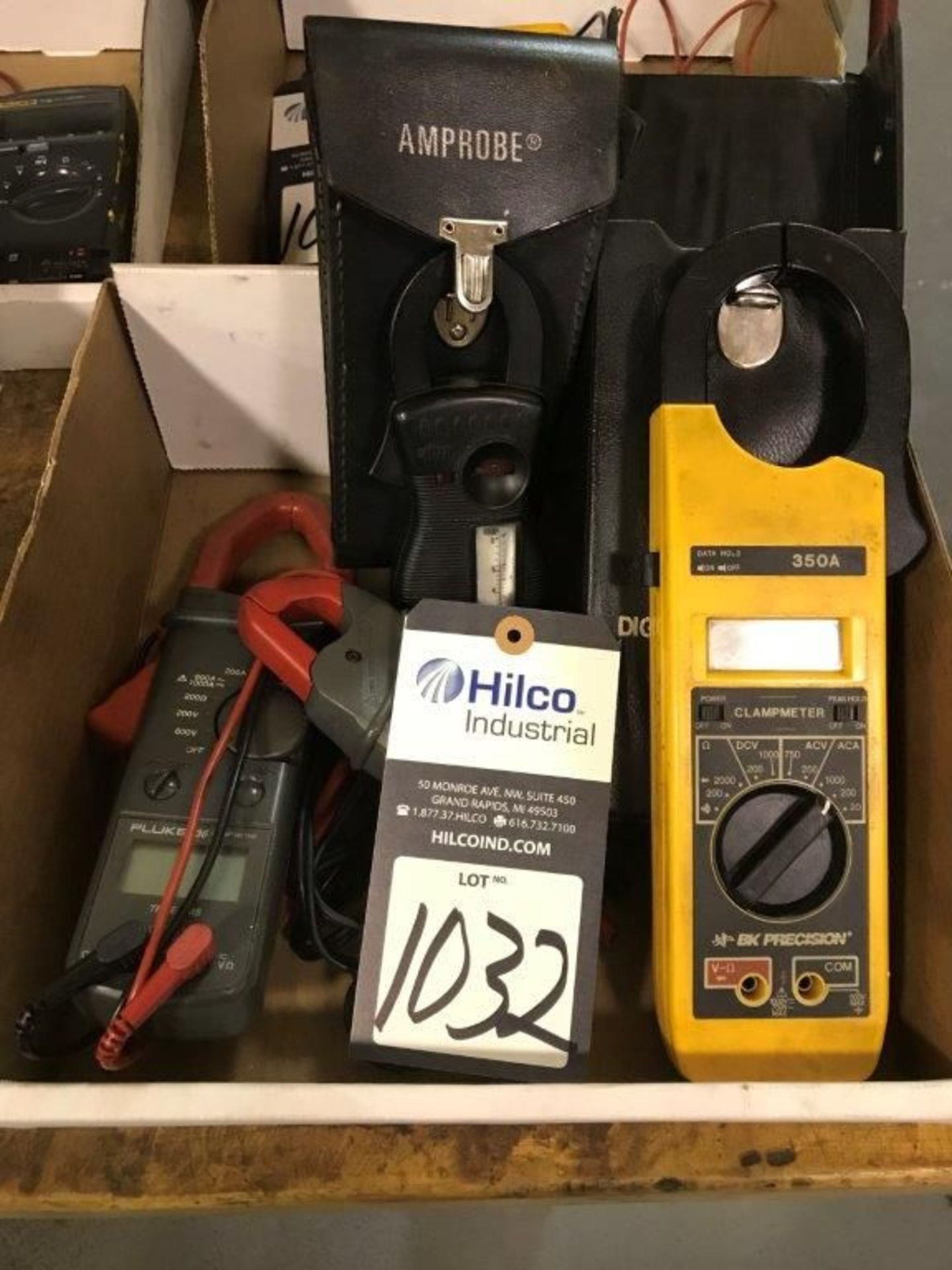 Assorted Electrical Clamp Meter Hand Tools