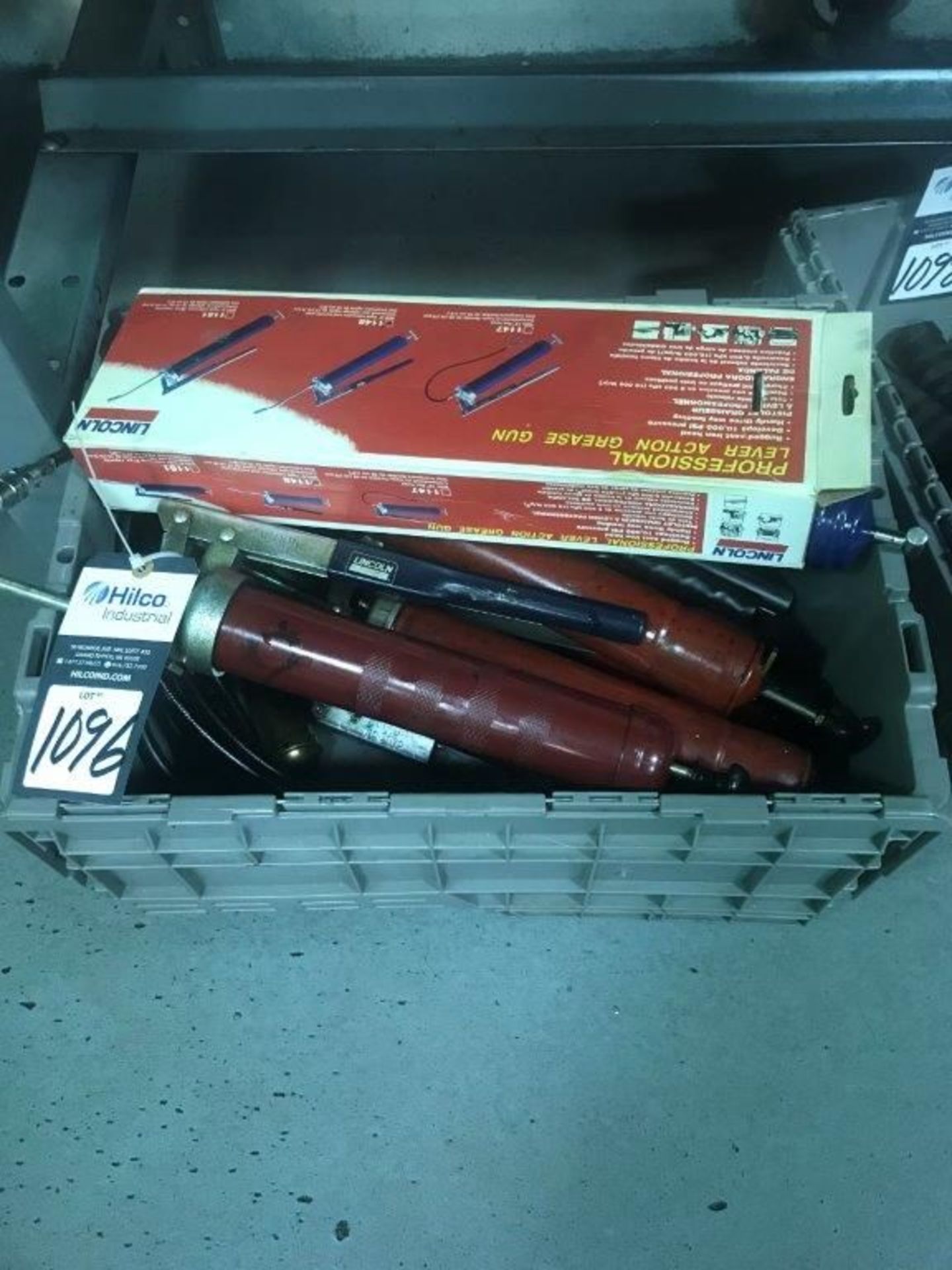 Assorted Grease Gun Hand Tools