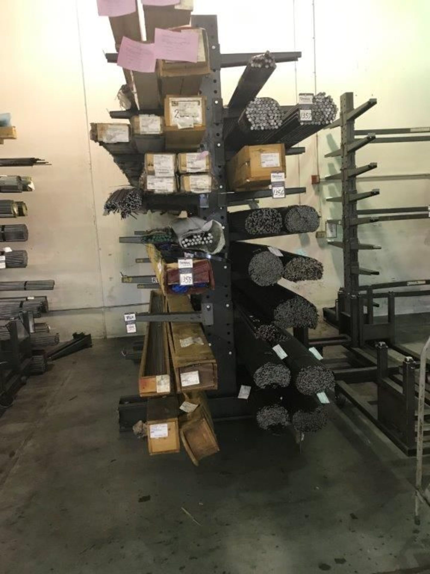 Double Sided, Adjustable Cantilever Rack