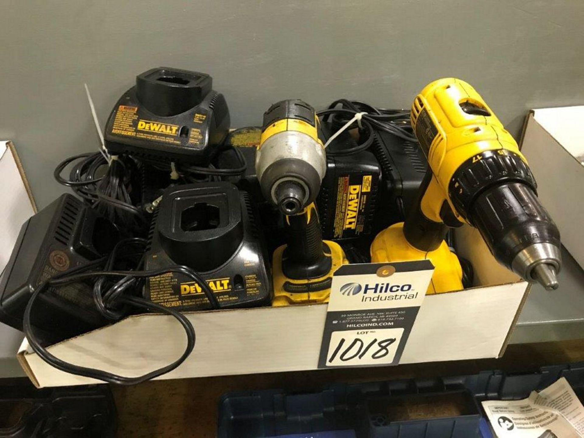 DeWalt 18 Volt Cordless Impact and Drill Hand Tools