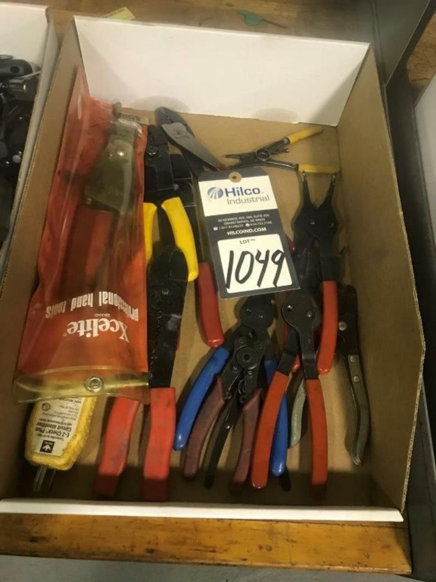 Assorted Snap Ring Pliers and Electrical Wire Stripping/Cutting Hand Tools - Image 2 of 2