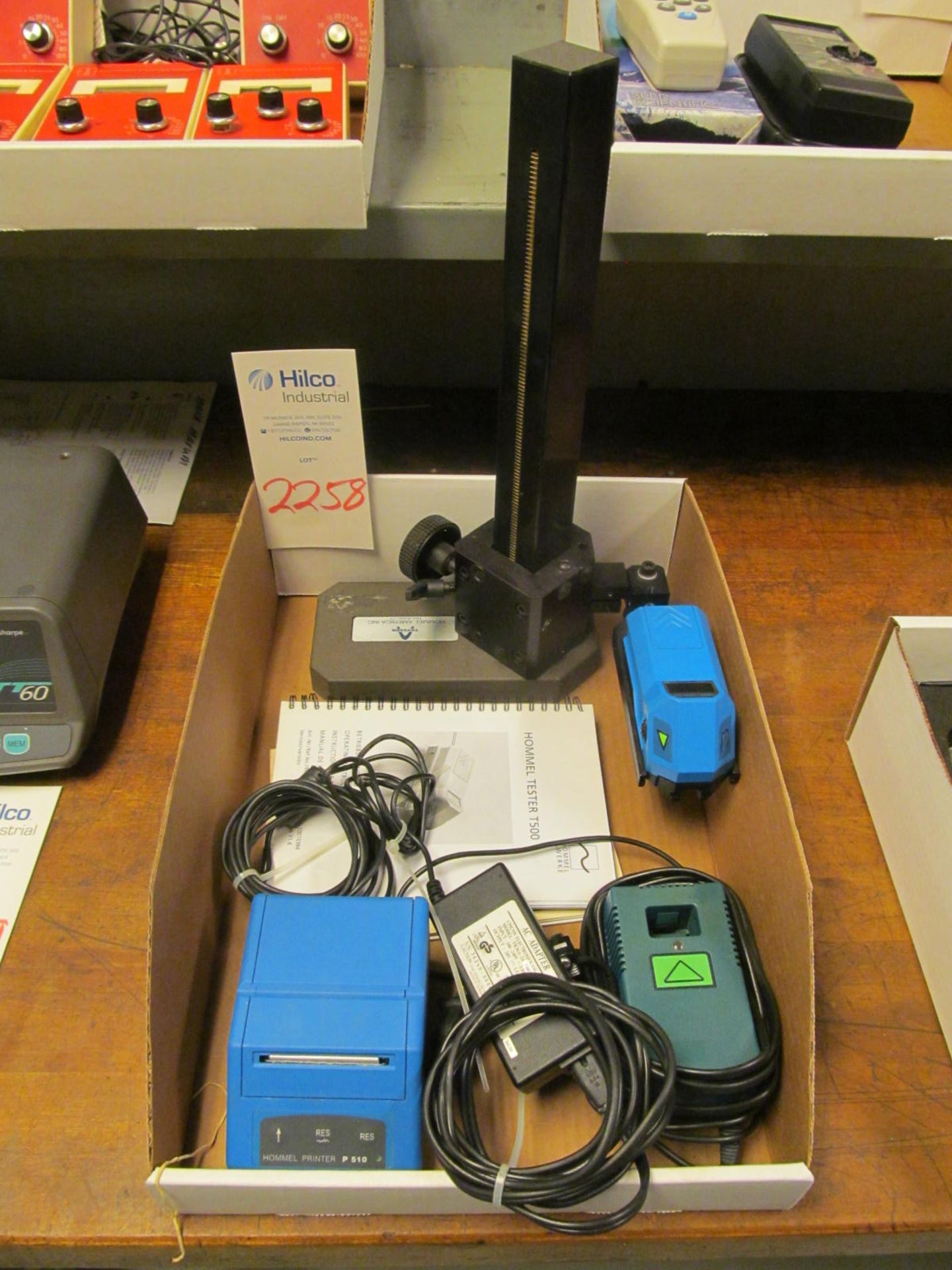 Hommel Model T500 Portable Surface Roughness Gage w/ Stand