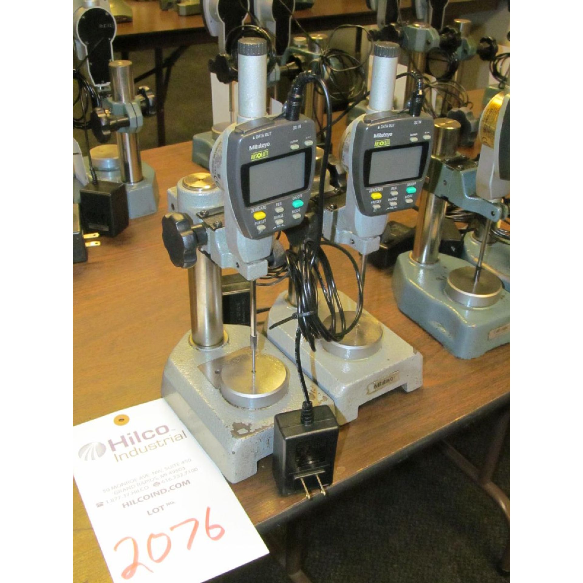 Mitutoyo Model ID F150 Digital Indicators W Stands Mitutoyo Model ID F150 Digital Indicators W Stands