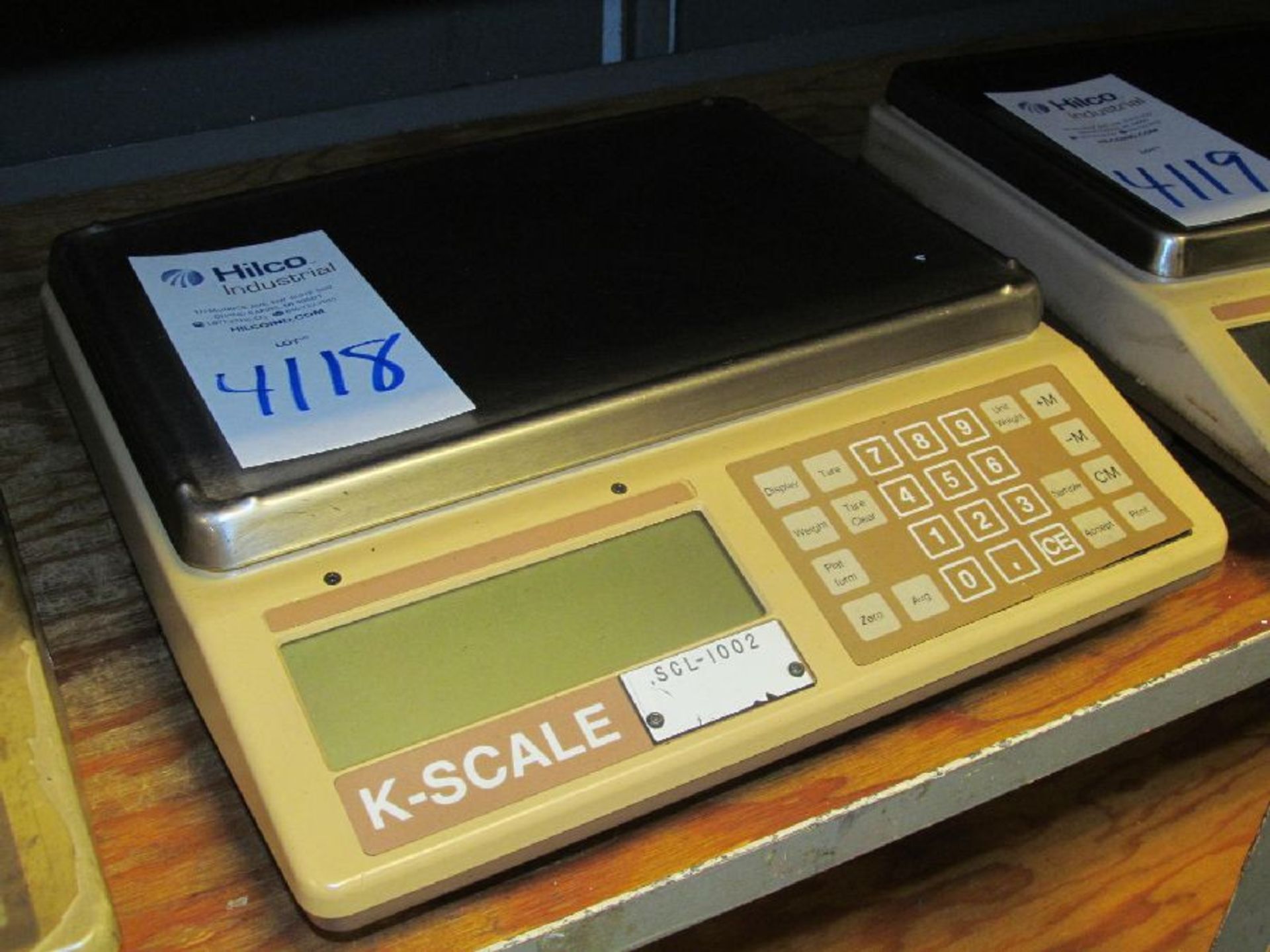 Model KS1 K-Scale, Digital Bench Top Scale