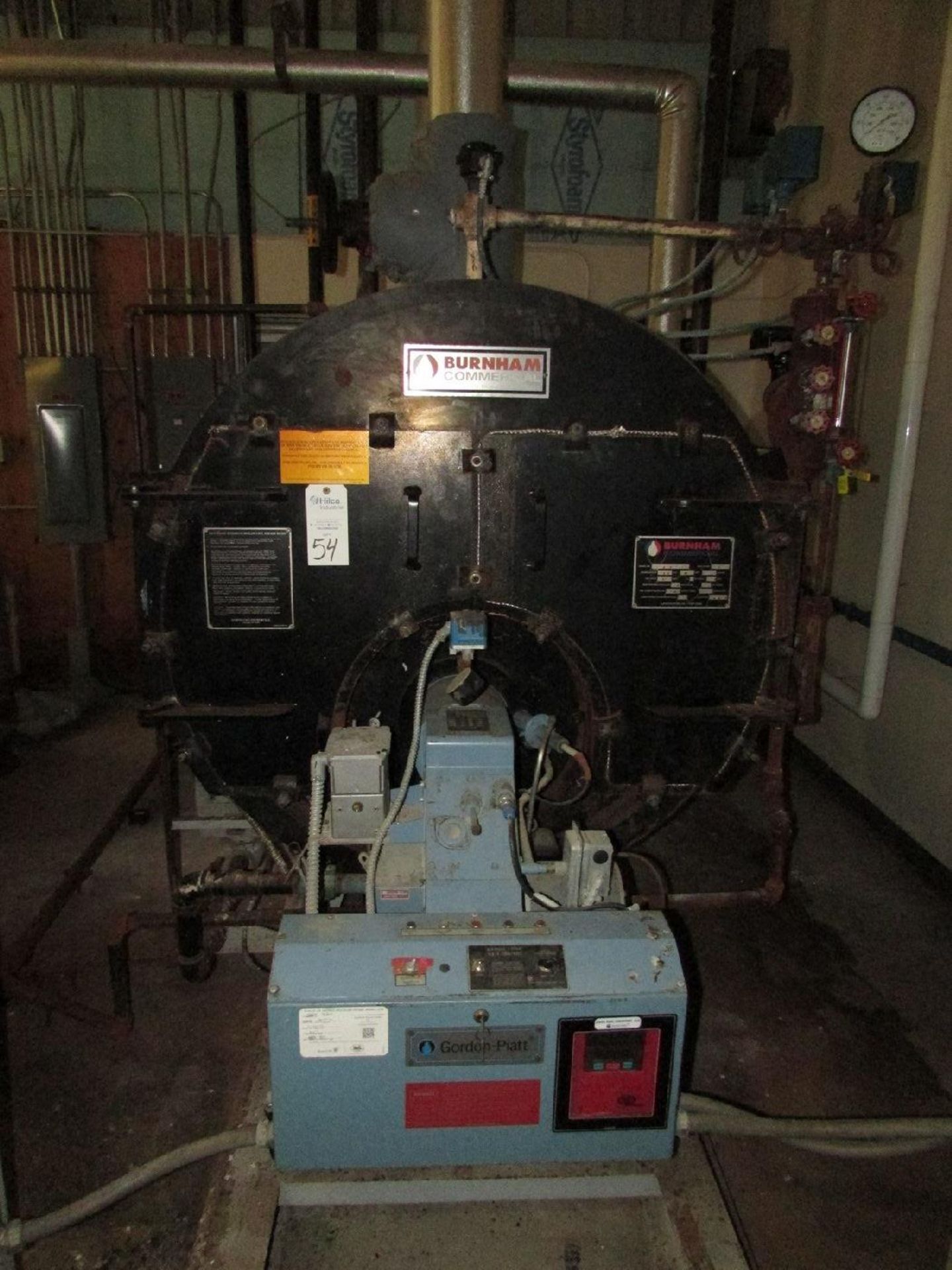 Burnham Model 3P-50-50-G-GP Boiler - Image 2 of 13