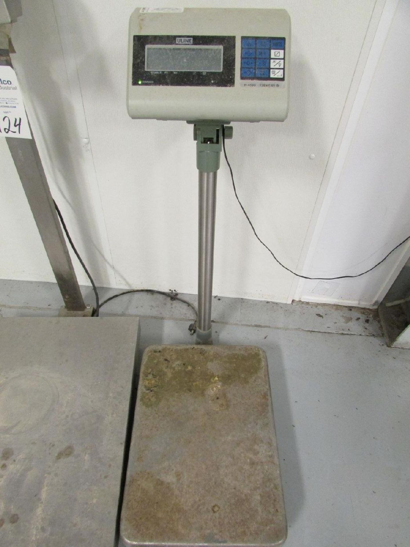 Mettler Toledo 25" x 20" Pedestal Platform Scale - Image 4 of 5