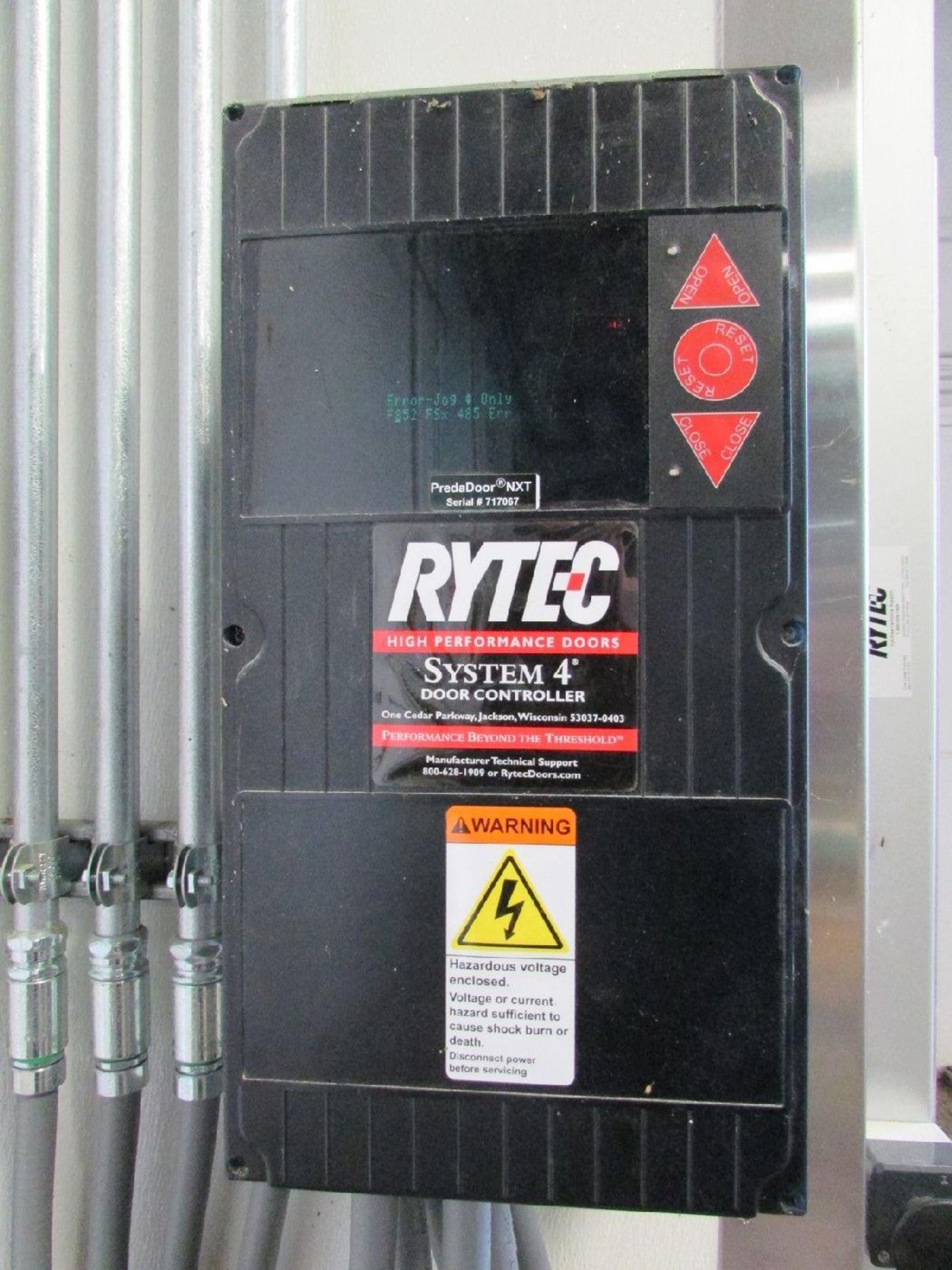 Rytec 8'x10' Electric Roll-Up Door - Image 4 of 4