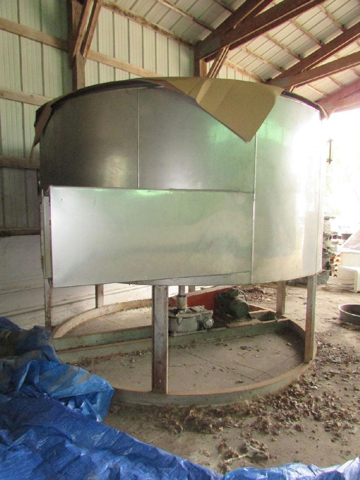 5'x10' Dia Stainless Steel Sifting Hopper - Image 2 of 8