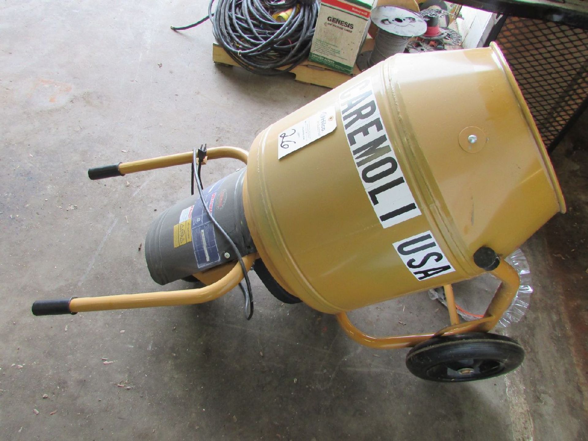 Westward Model 10N694 4-3/4 Cu.Ft. Wheelbarrow Mixer - Image 5 of 6