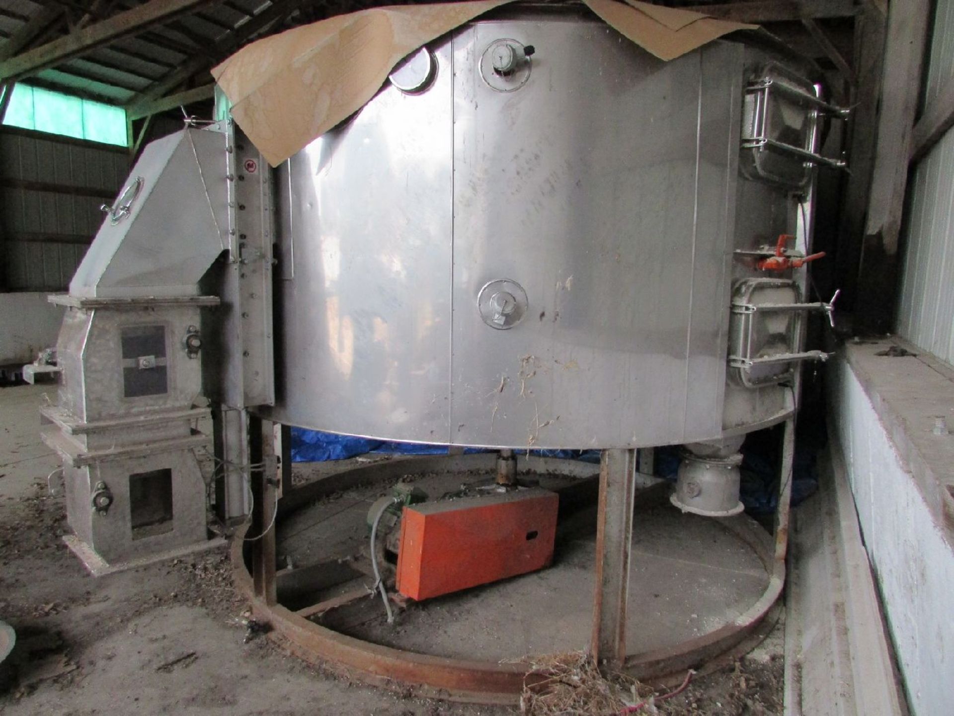 5'x10' Dia Stainless Steel Sifting Hopper - Image 4 of 8