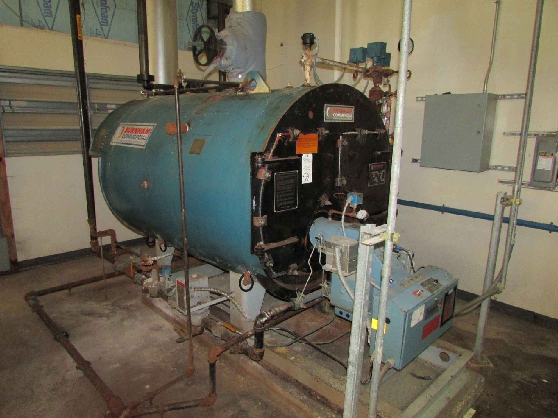 Burnham Model 3P-50-50-G-GP Boiler