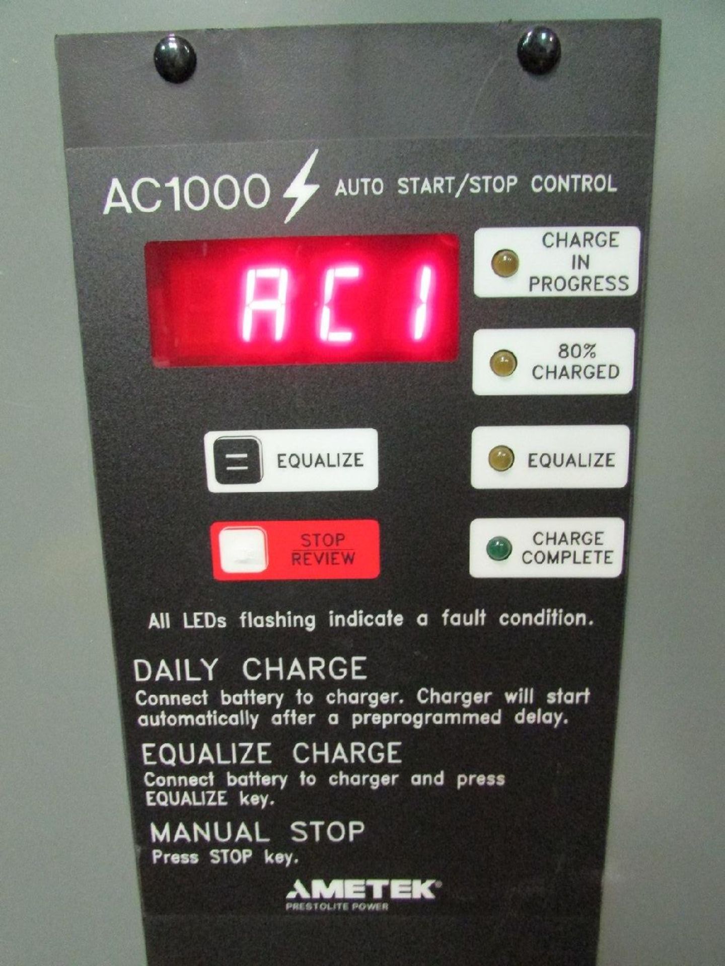 Ametek Prestolite Power Model 880H3-18G 36V Battery Charger - Image 3 of 4