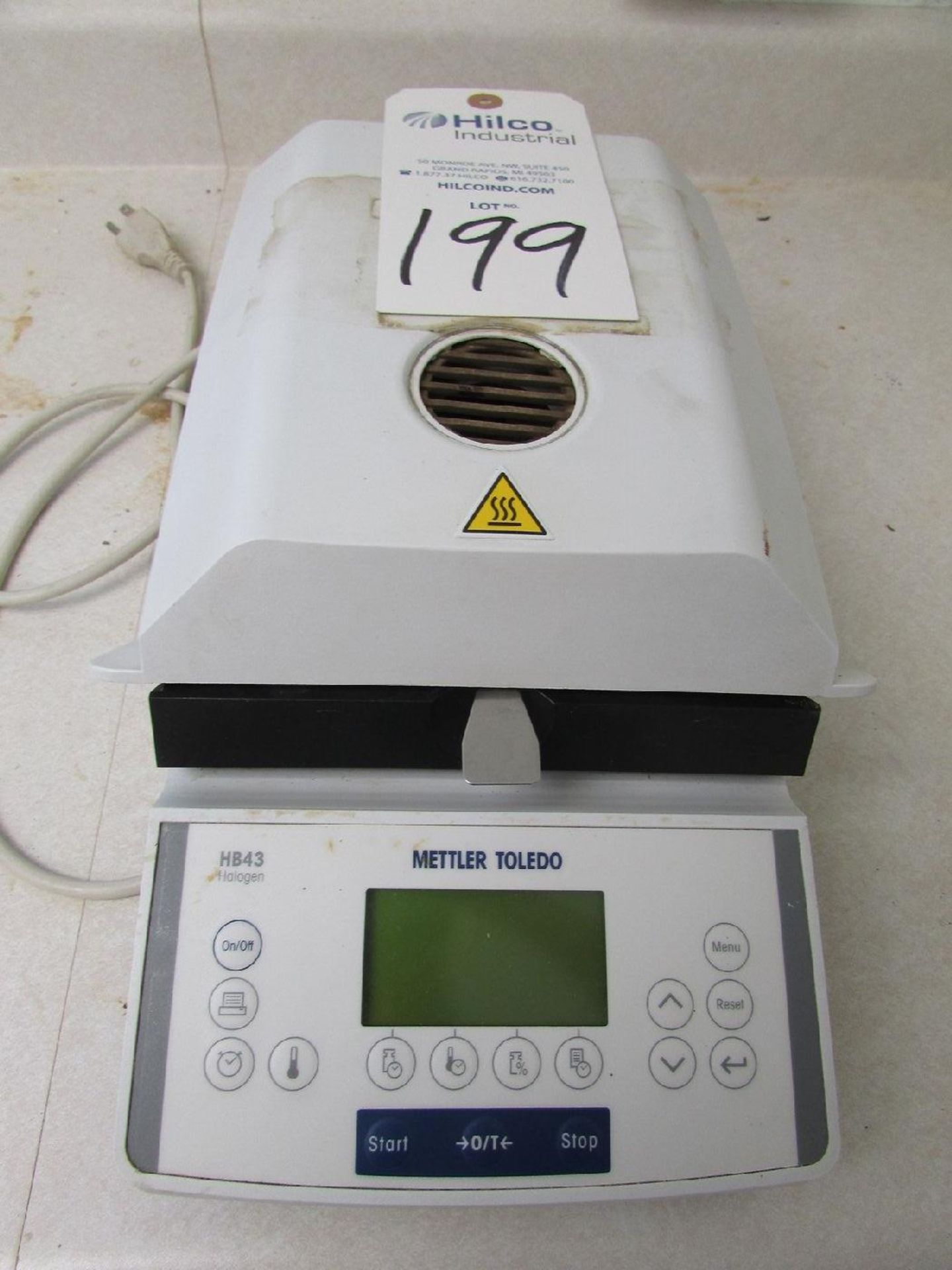 Mettler Toledo Model HB43 Halogen Moisture Analyzer - Image 2 of 3