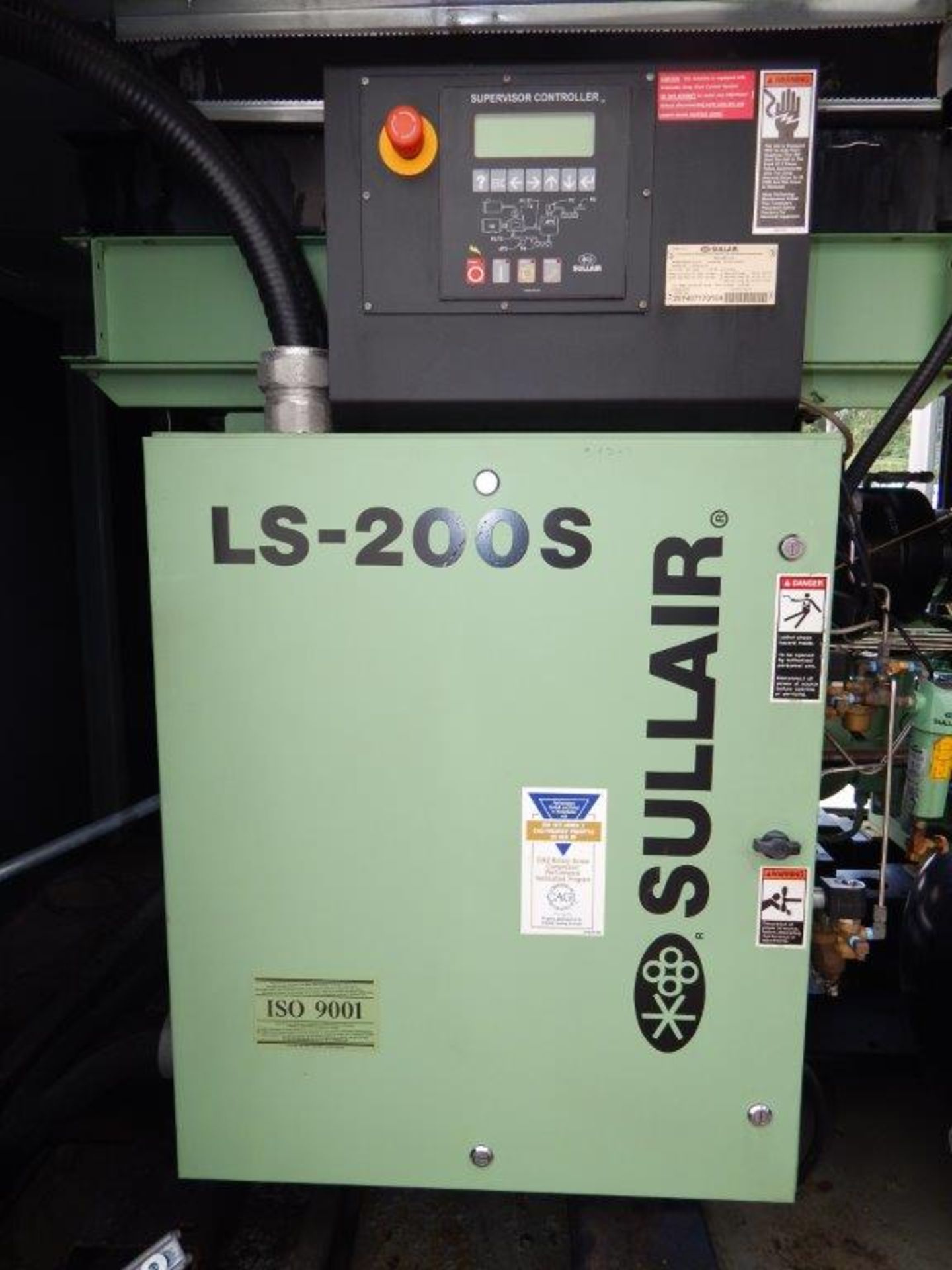 Sullair Model LS200S-200L Stationary Air Compressor - Image 2 of 14