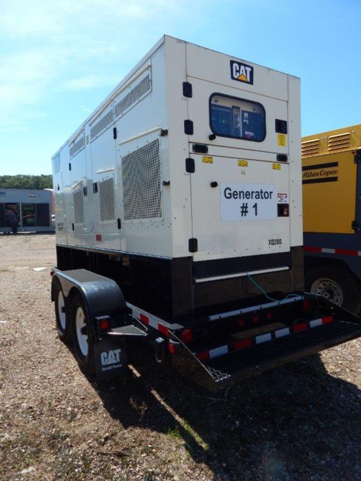 Caterpillar Model XQ200-2 Tier 4 Final Rental Grade 182 kW Portable Diesel Generator - Image 4 of 15