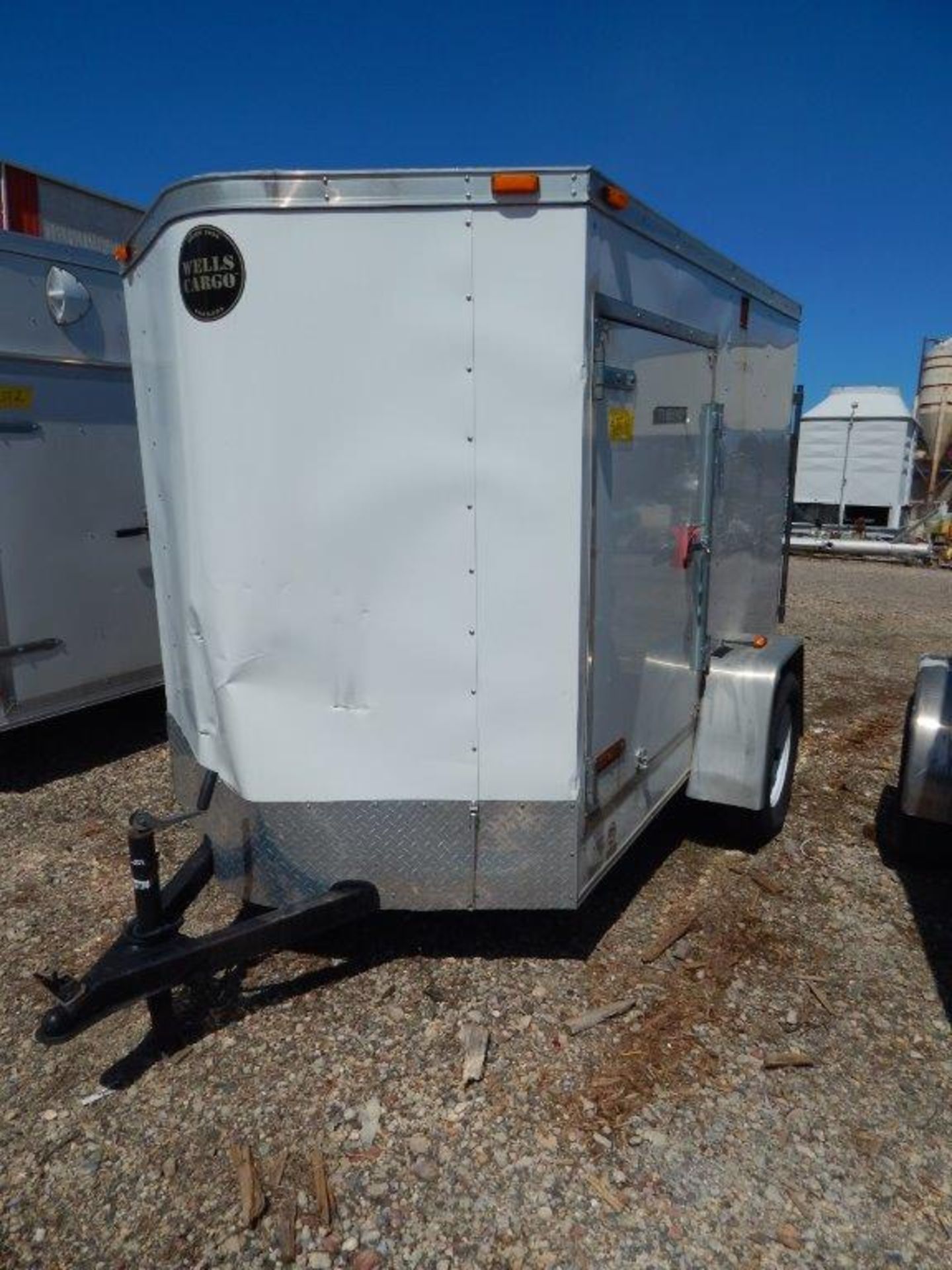 2014 Wells Cargo Model FT581 8' Enclosed Trailer