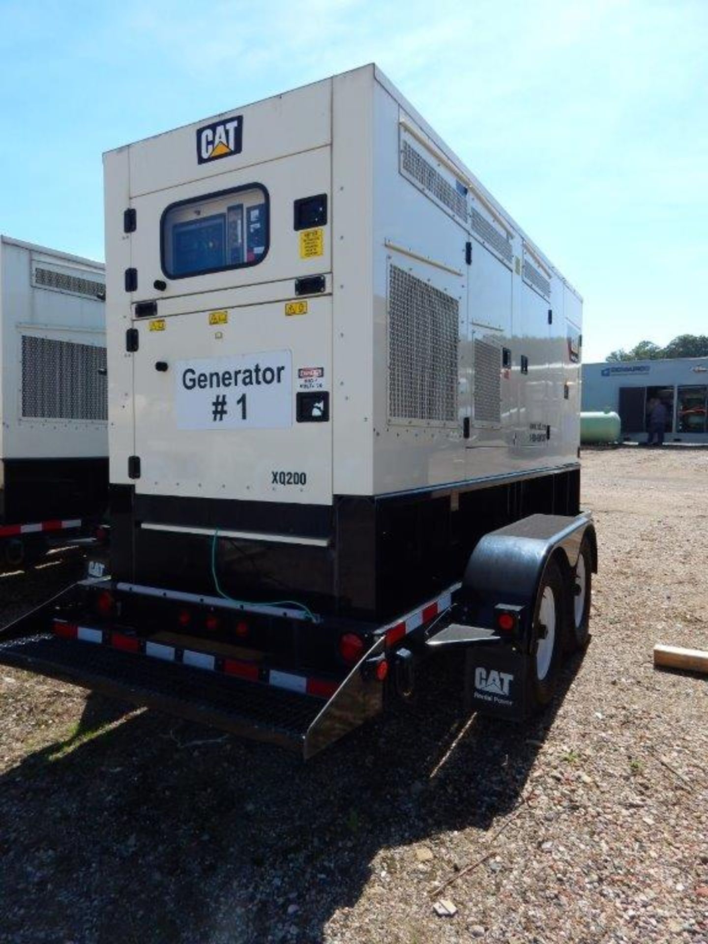 Caterpillar Model XQ200-2 Tier 4 Final Rental Grade 182 kW Portable Diesel Generator