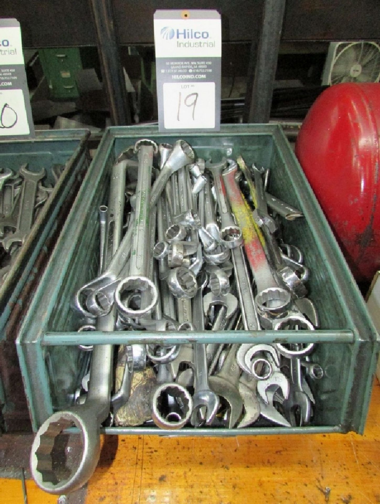 Assorted Metric and Inch Wrenches