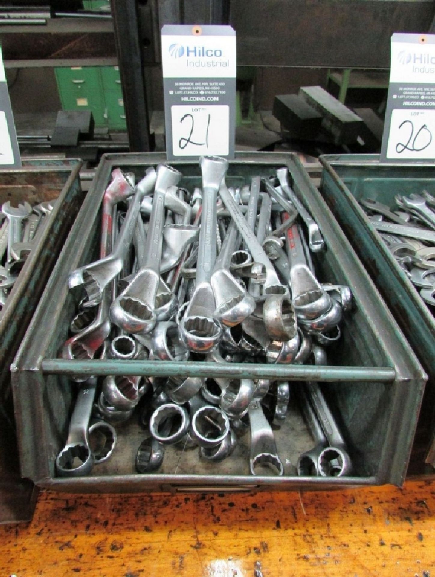 Assorted Metric and Inch Wrenches