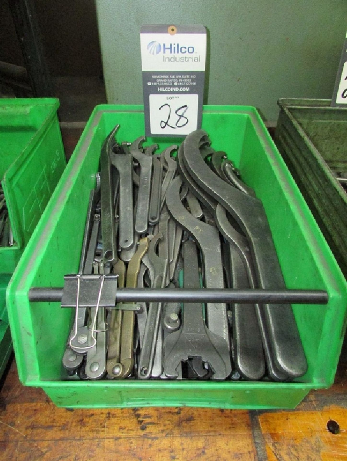 Assorted Spanner Wrenches