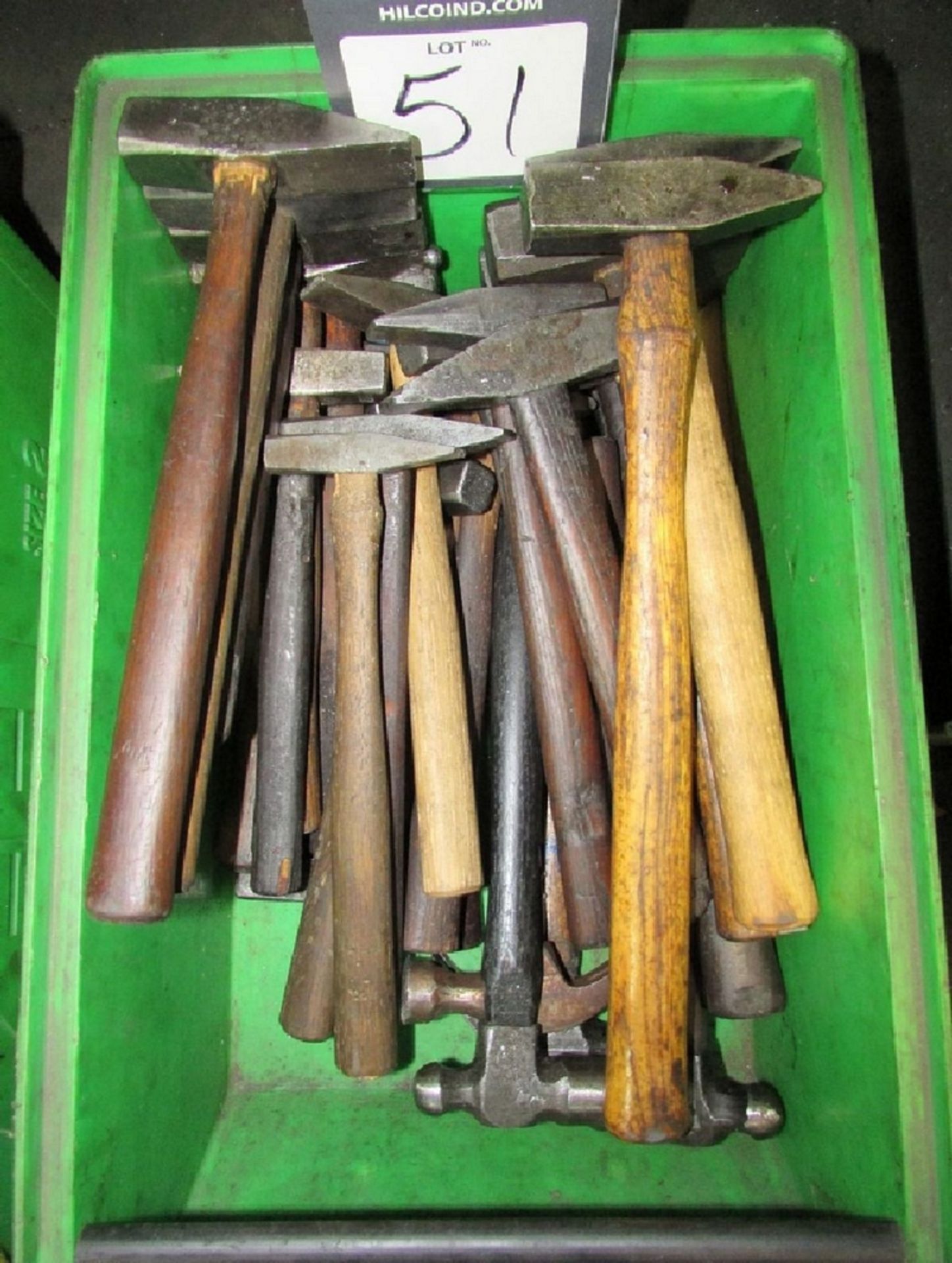 Assorted Machinist Cross and Ball Peen Hammers - Image 2 of 2