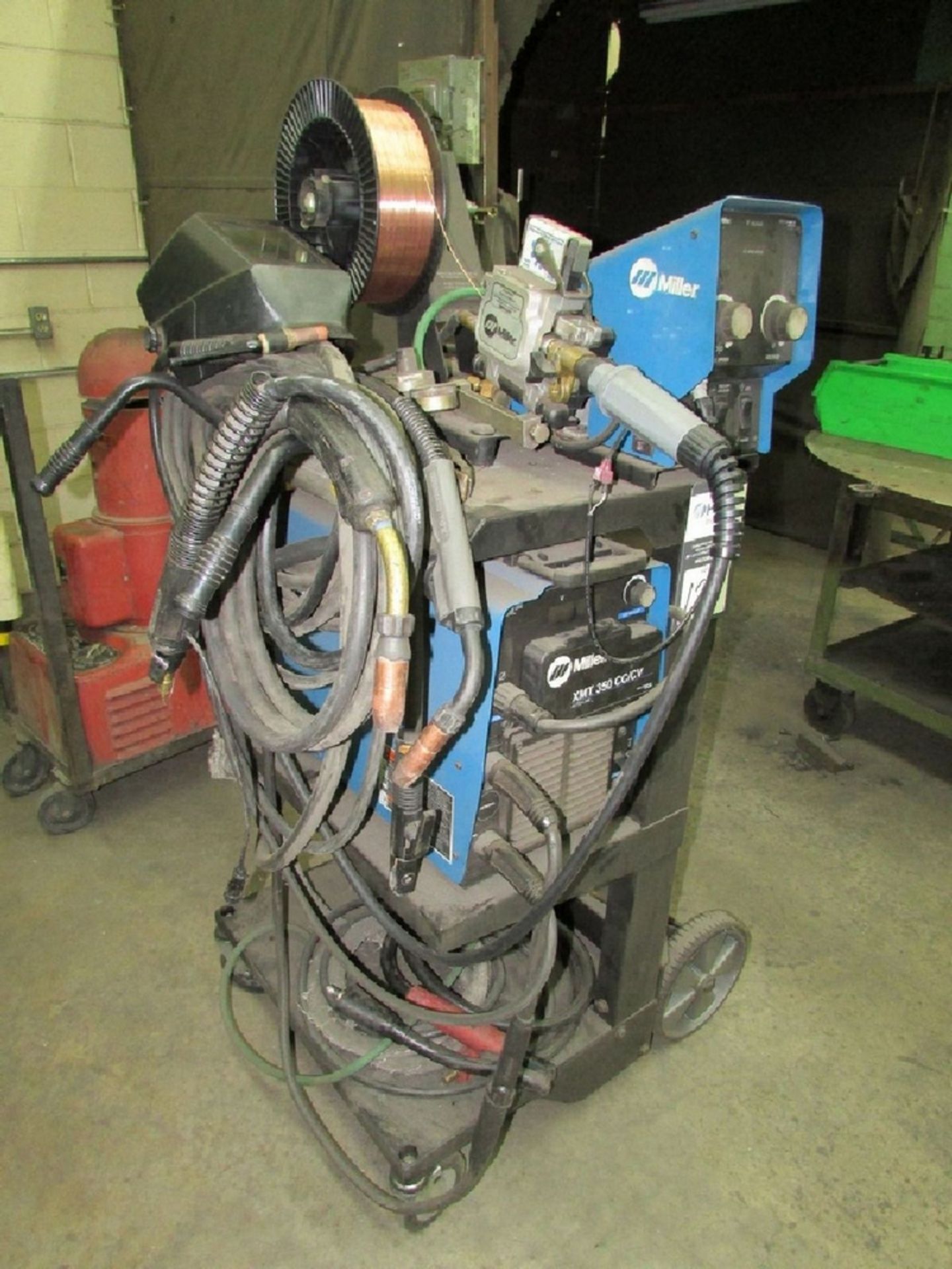 Miller Model XMT 350 CC/CV Multi Process TIG, MIG, Stick Welder