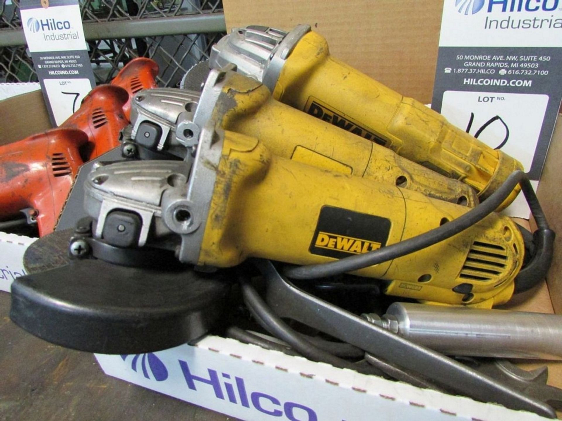 DeWalt 4-1/2" Portable Electric Angle Grinders - Image 2 of 2