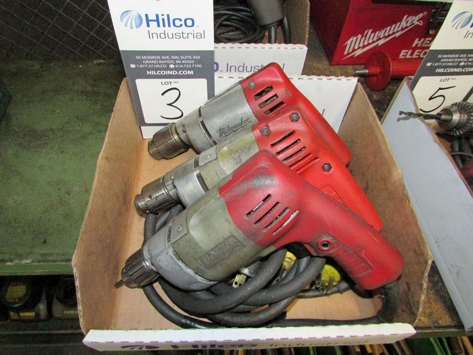 Milwaukee Portable Electric 3/8" Drills