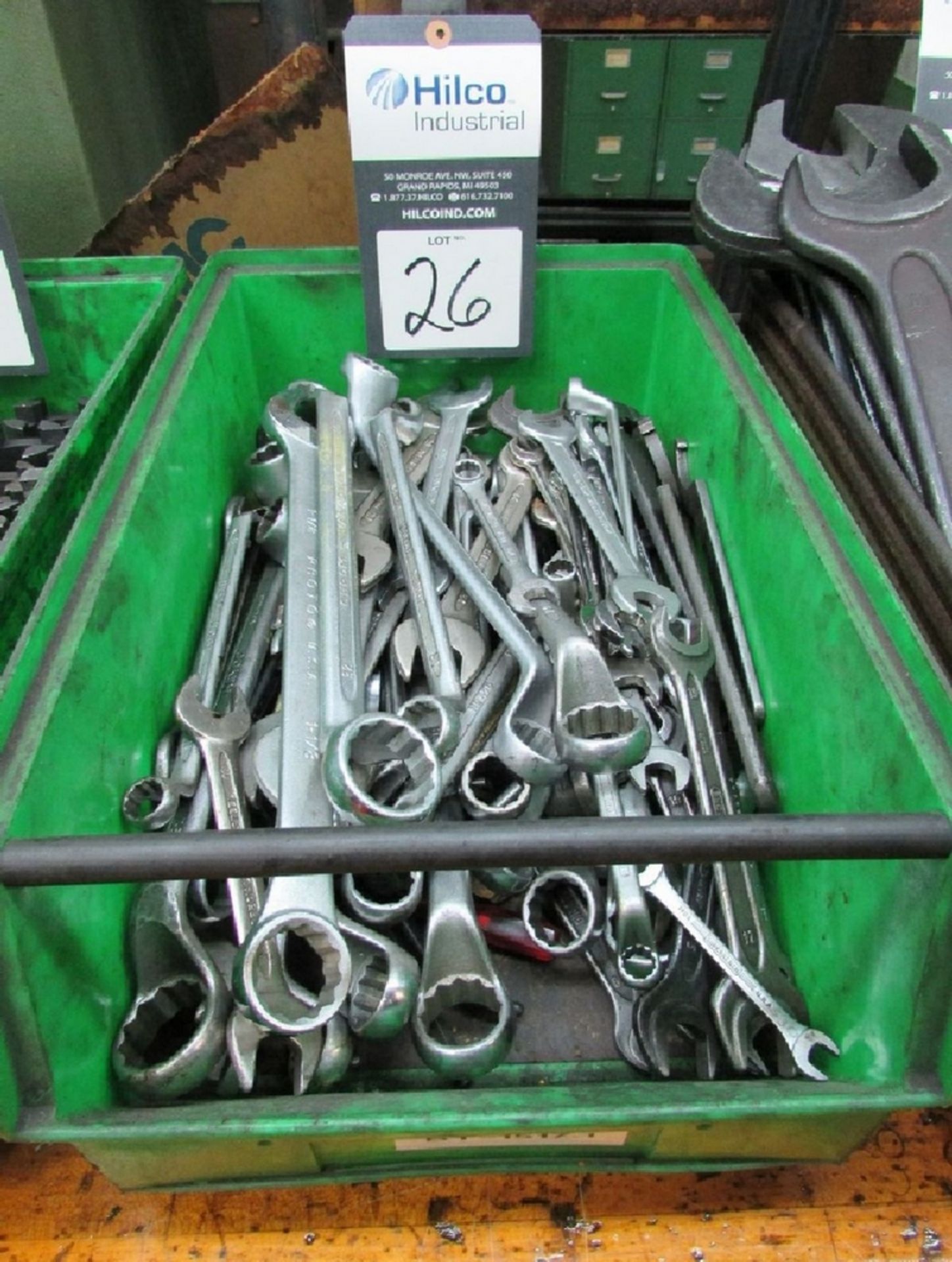 Assorted Metric and Inch Wrenches