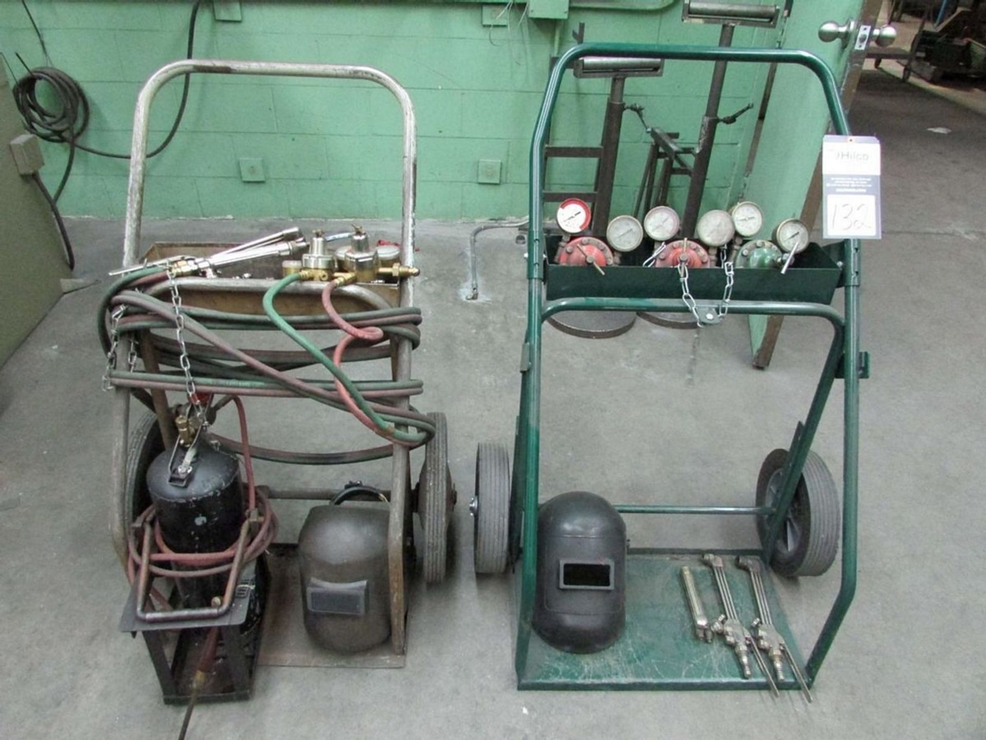 Twin Tank Welding Carts