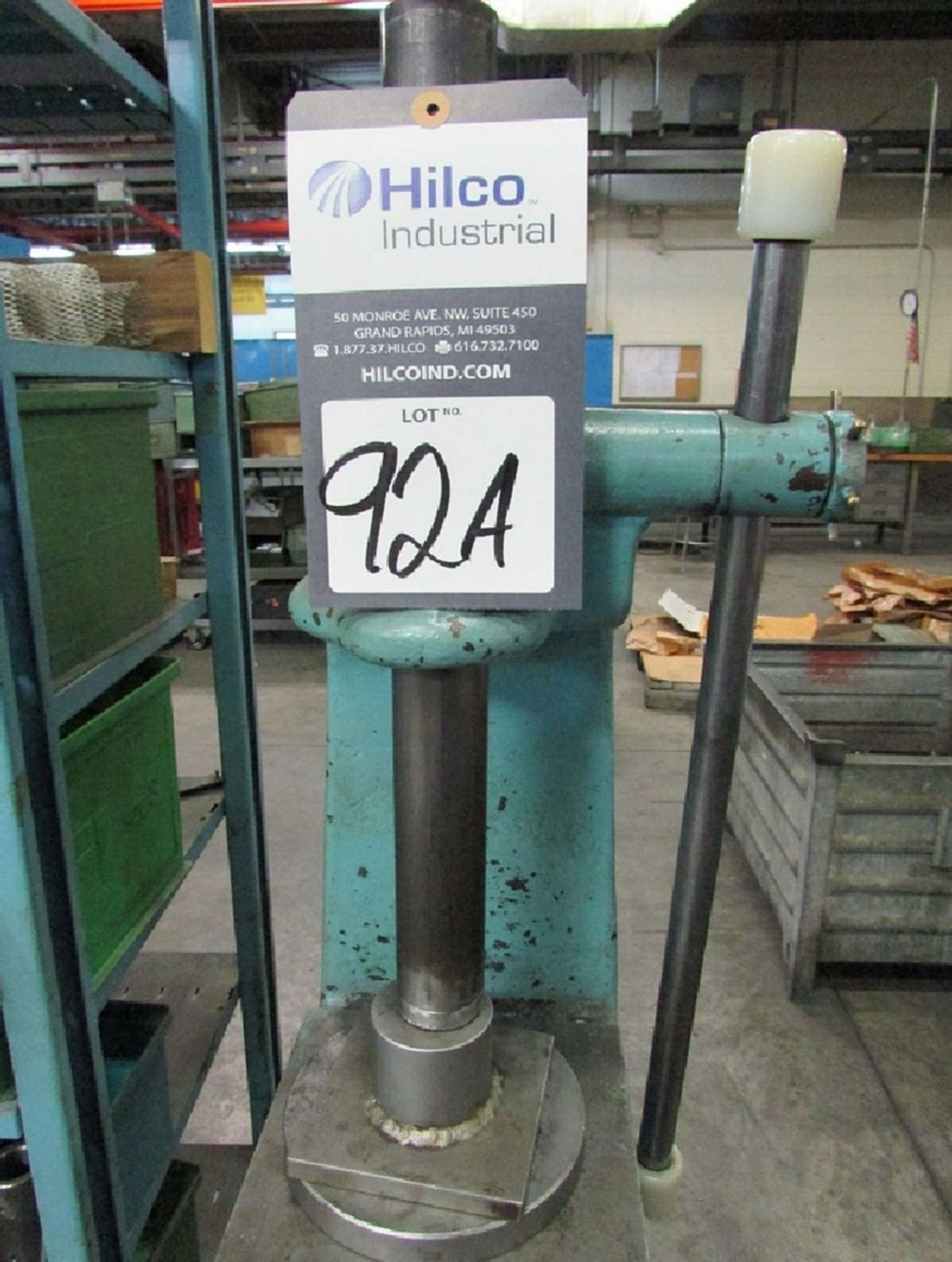 { Choice of lots 92A } Greenerd Model No. 3 Arbor Press, 53/4" Throat