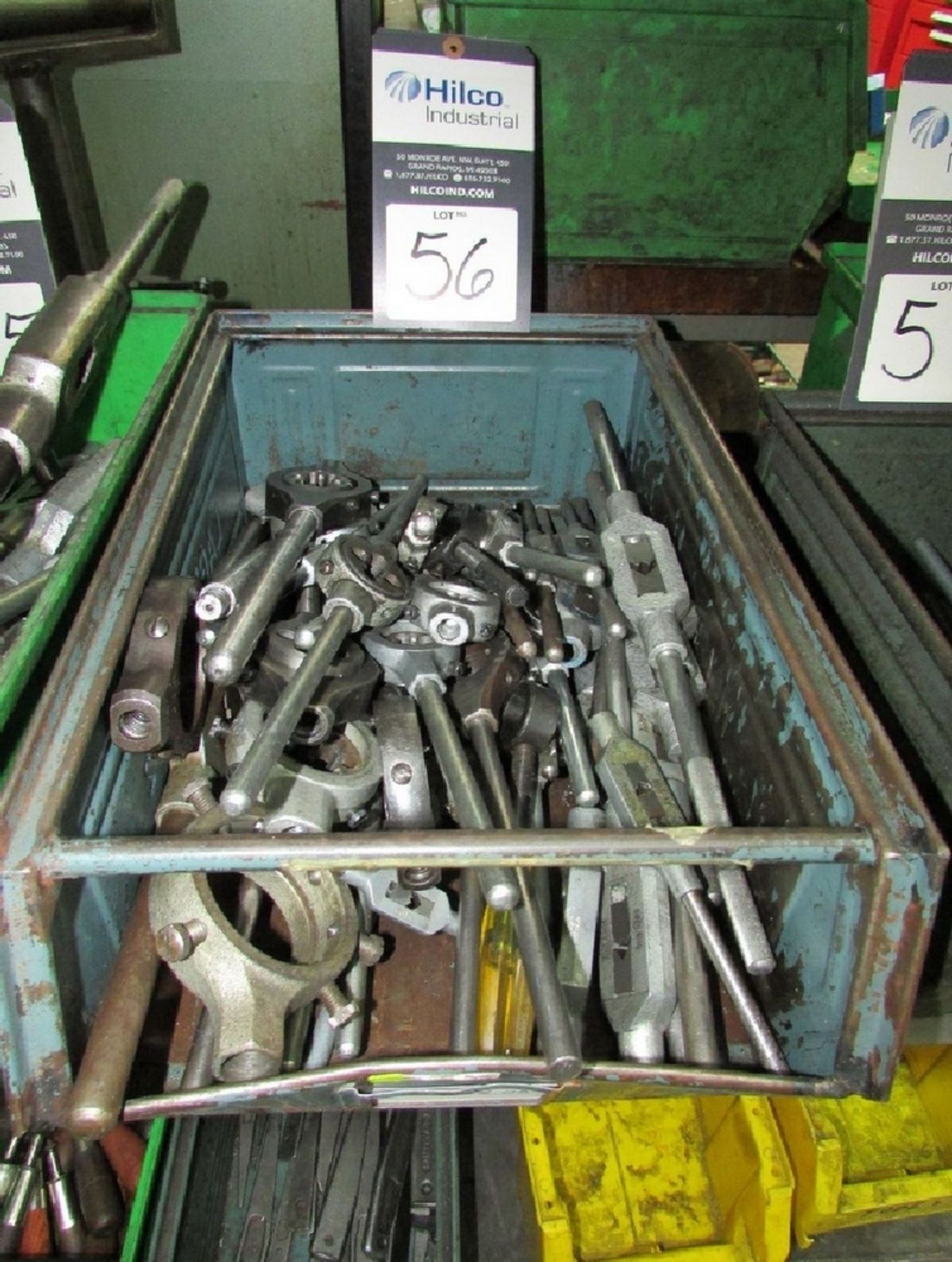 Assorted Tap and Die Stock Handle Wrenches
