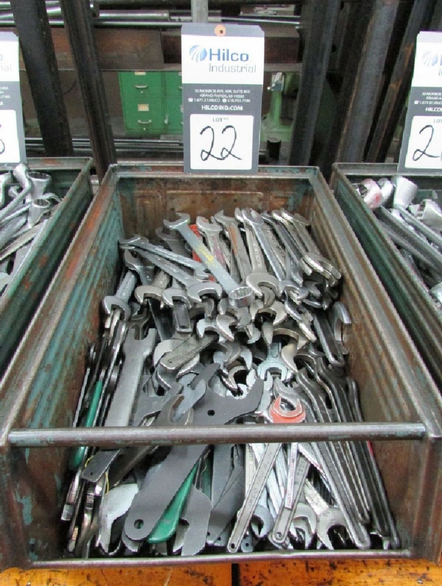 Assorted Metric and Inch Wrenches