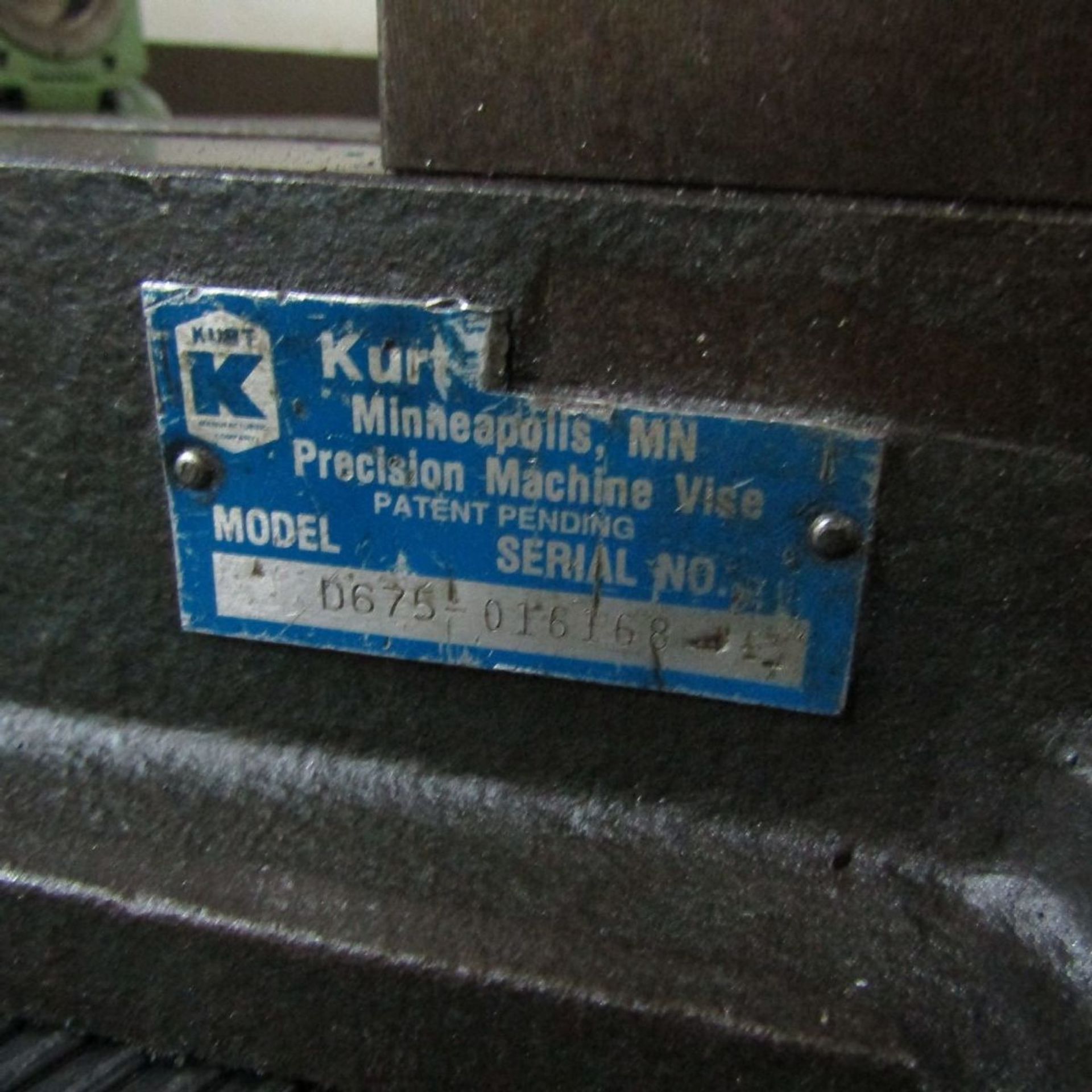 Kurt Model D675 6" Precision Machine Vise - Image 2 of 2