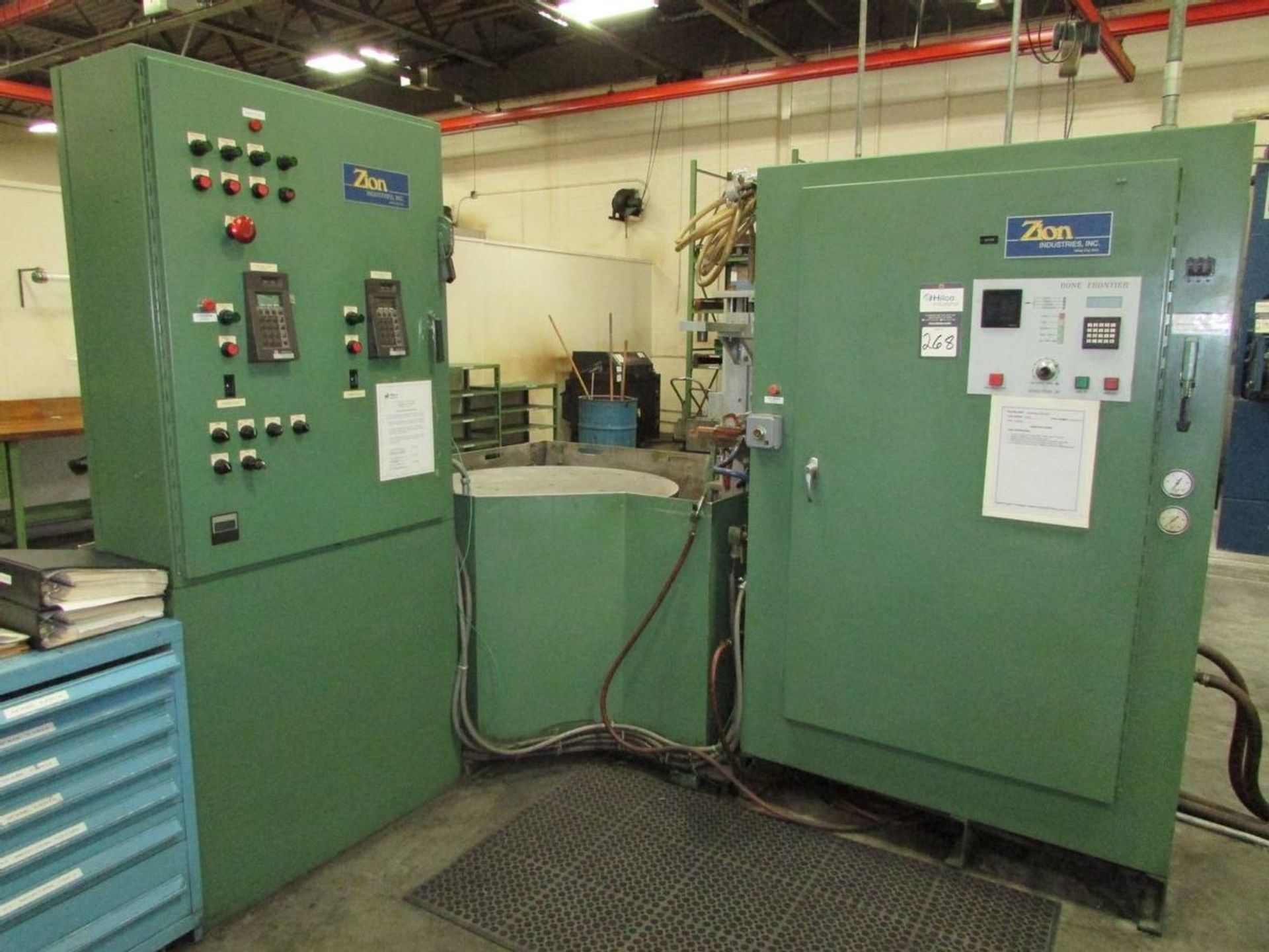 Zion Model TSL50-50 Induction Hardening Heat Treat Furnace