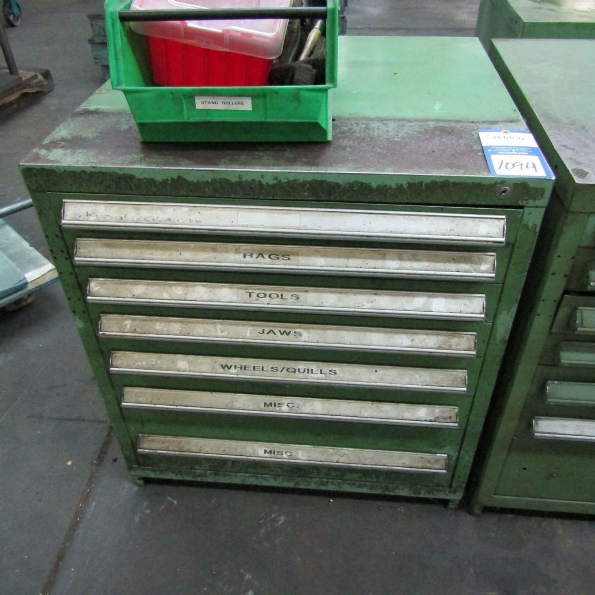 7-Drawer Heavy Duty Parts Cabinet