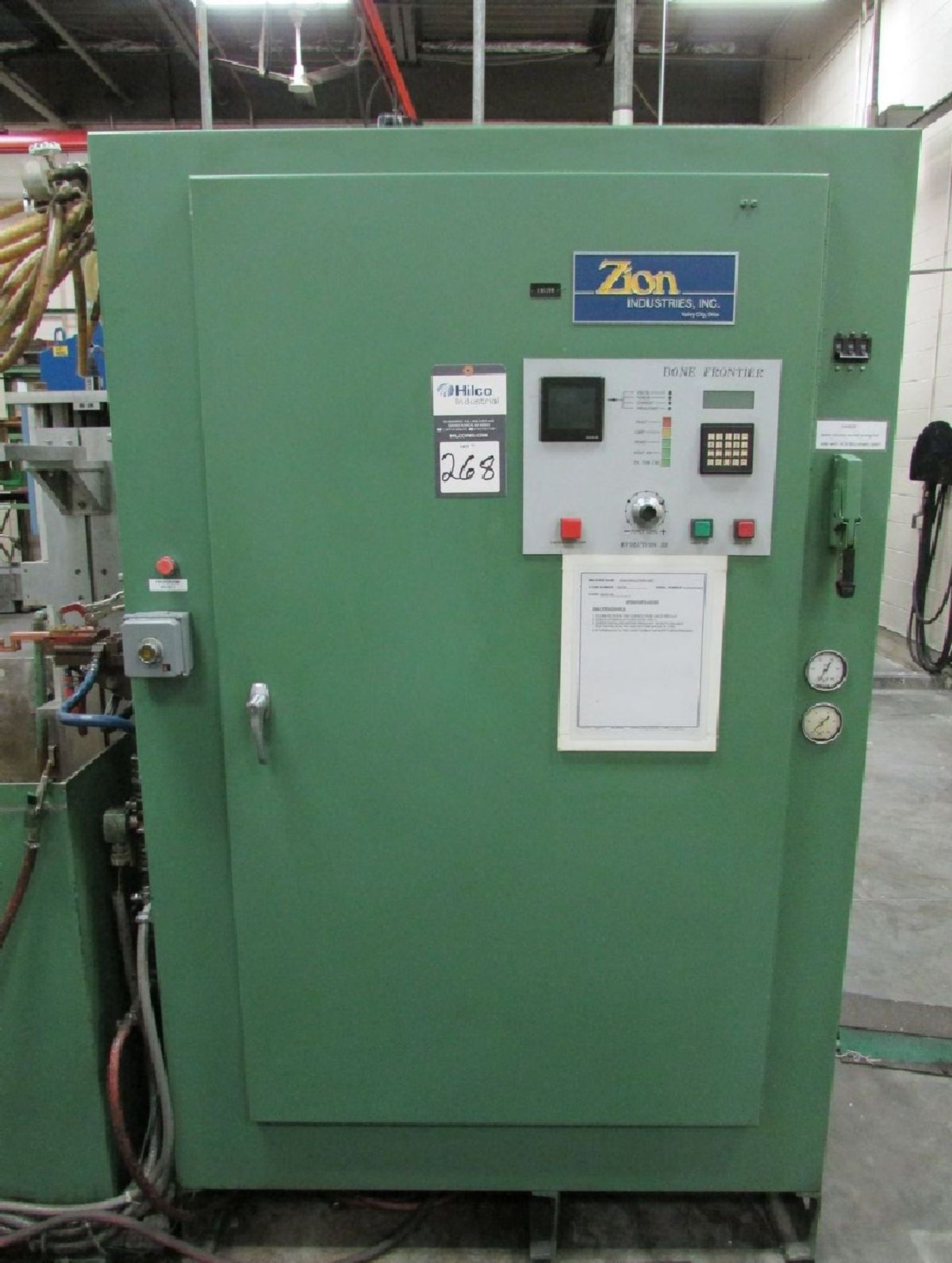 Zion Model TSL50-50 Induction Hardening Heat Treat Furnace - Image 2 of 27