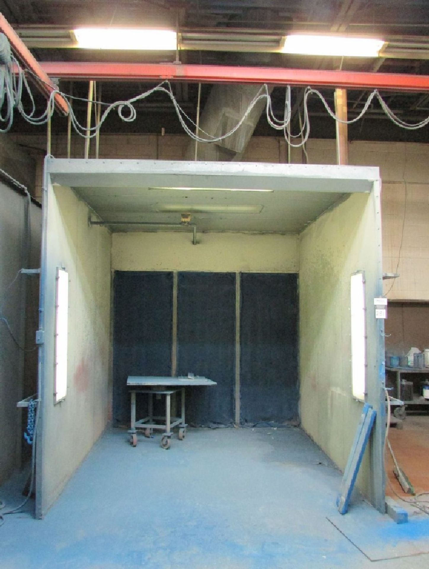 10' W x 12' D x 10' H Paint Booth - Image 2 of 6