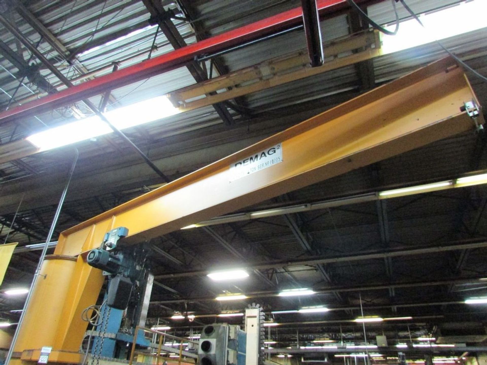 Demag 4 Ton Capacity - 360 Degree Jib Crane - Image 3 of 8