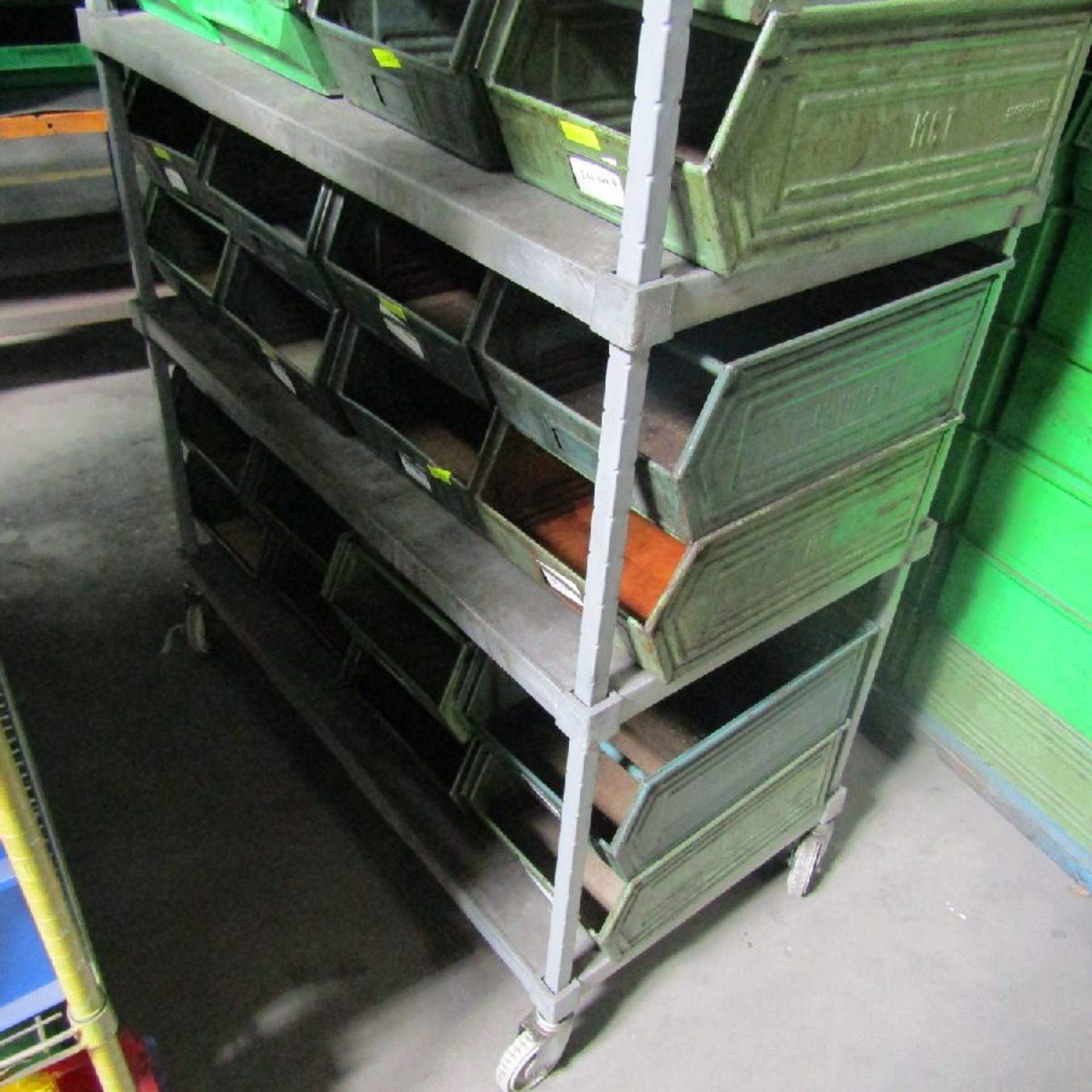 Lot of Assorted Plastic and Metal Bins - Image 4 of 12