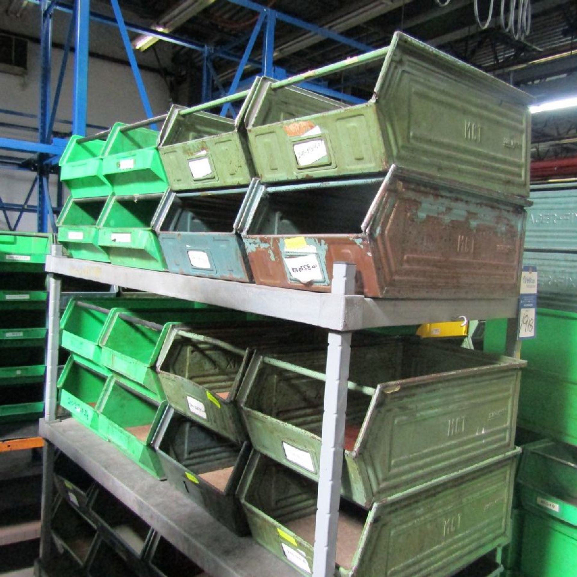 Lot of Assorted Plastic and Metal Bins - Image 3 of 12