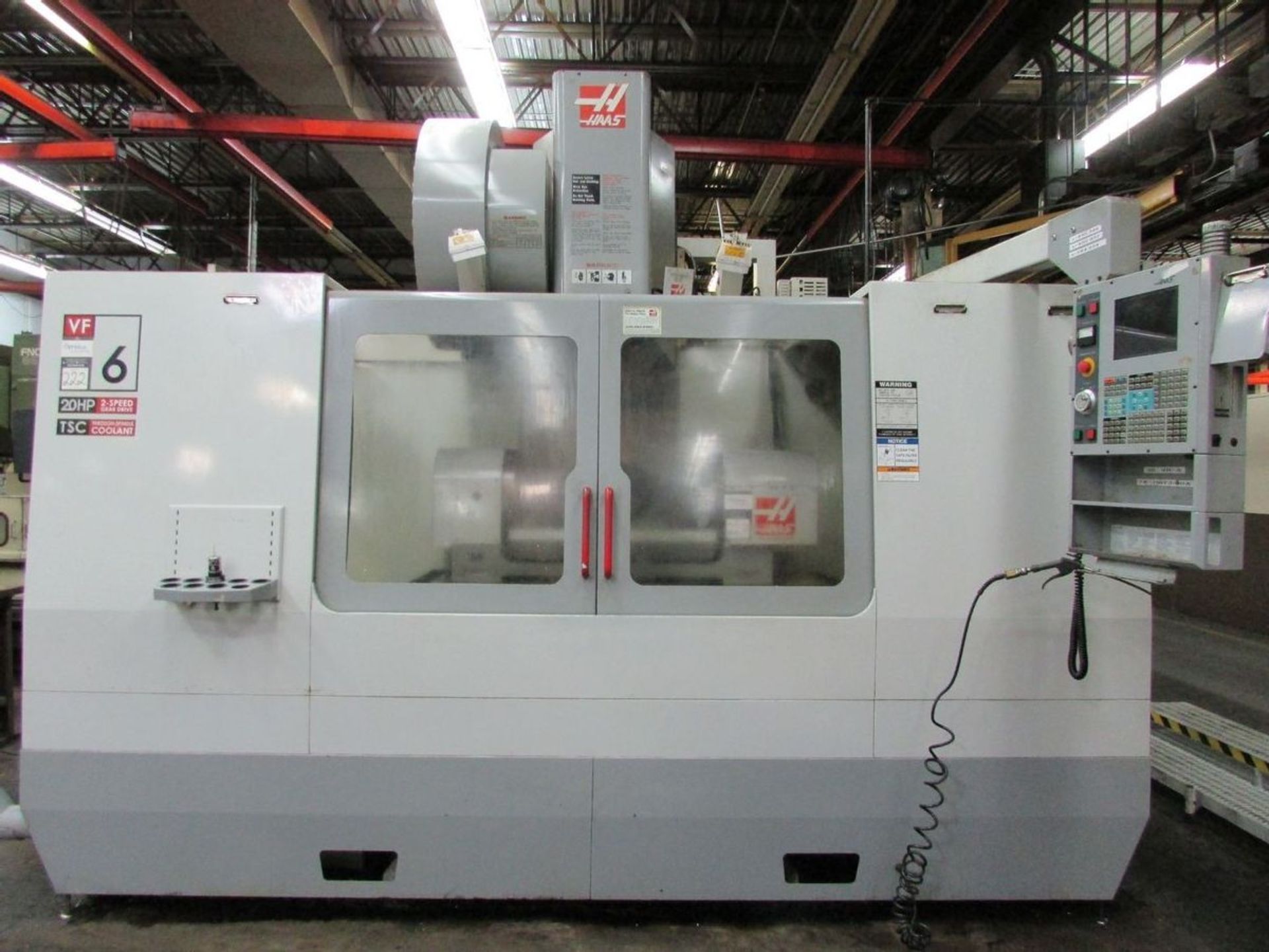Haas Model VF6B/40 5-Axis CNC Vertical Machining Center - Image 3 of 19
