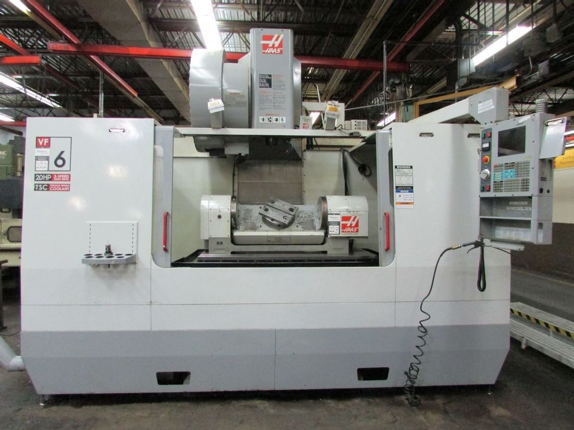 Haas Model VF6B/40 5-Axis CNC Vertical Machining Center - Image 5 of 19