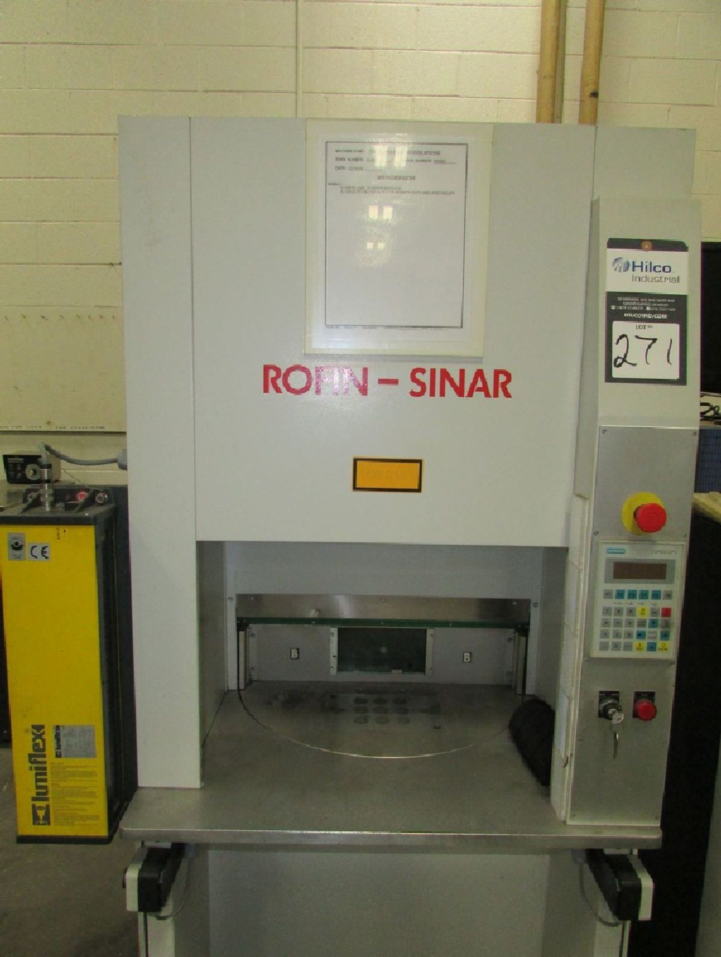 Rofin Model Sinar #RSE-1014 Laser Marking Machine - Image 3 of 15