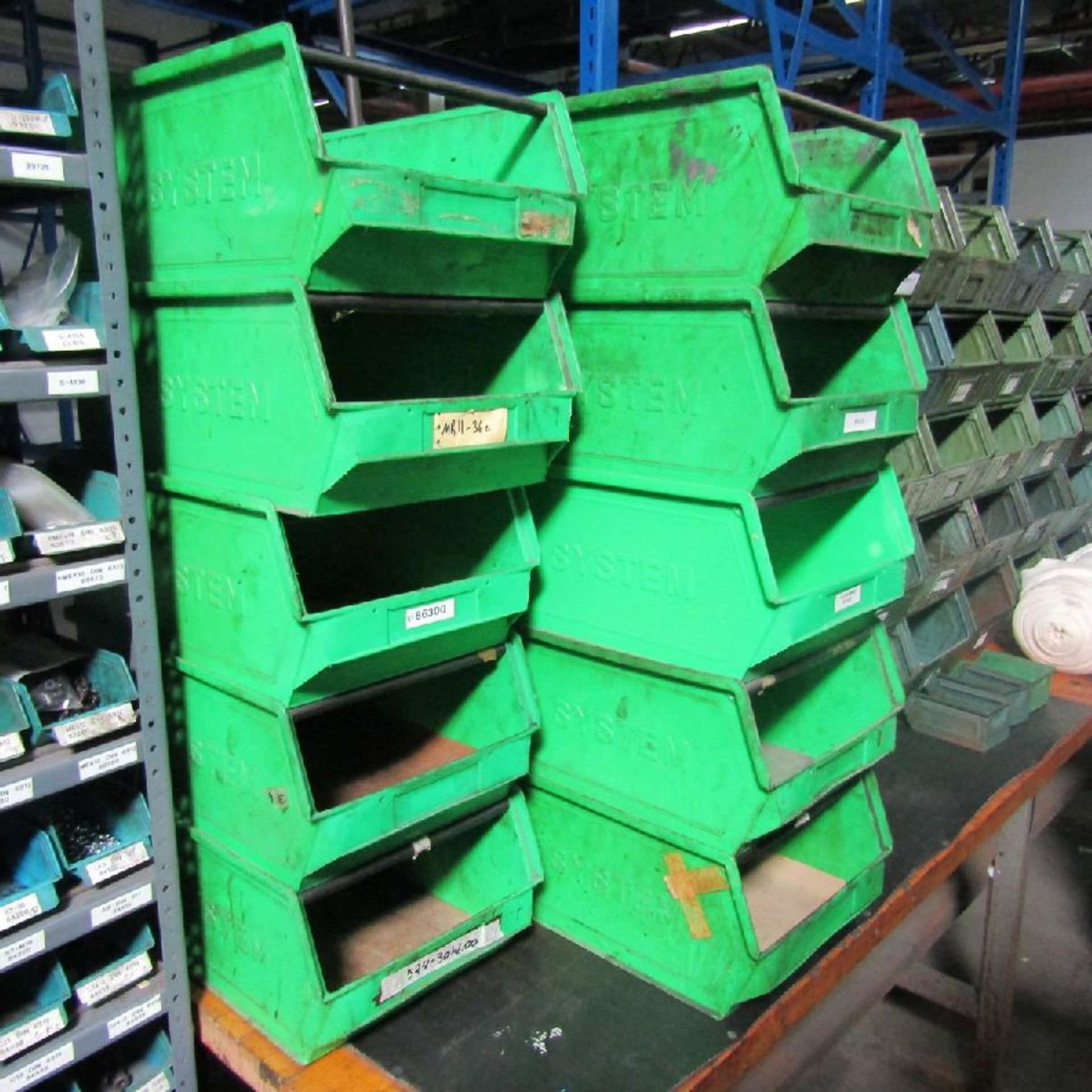 Lot of Assorted Plastic and Metal Bins - Image 10 of 12