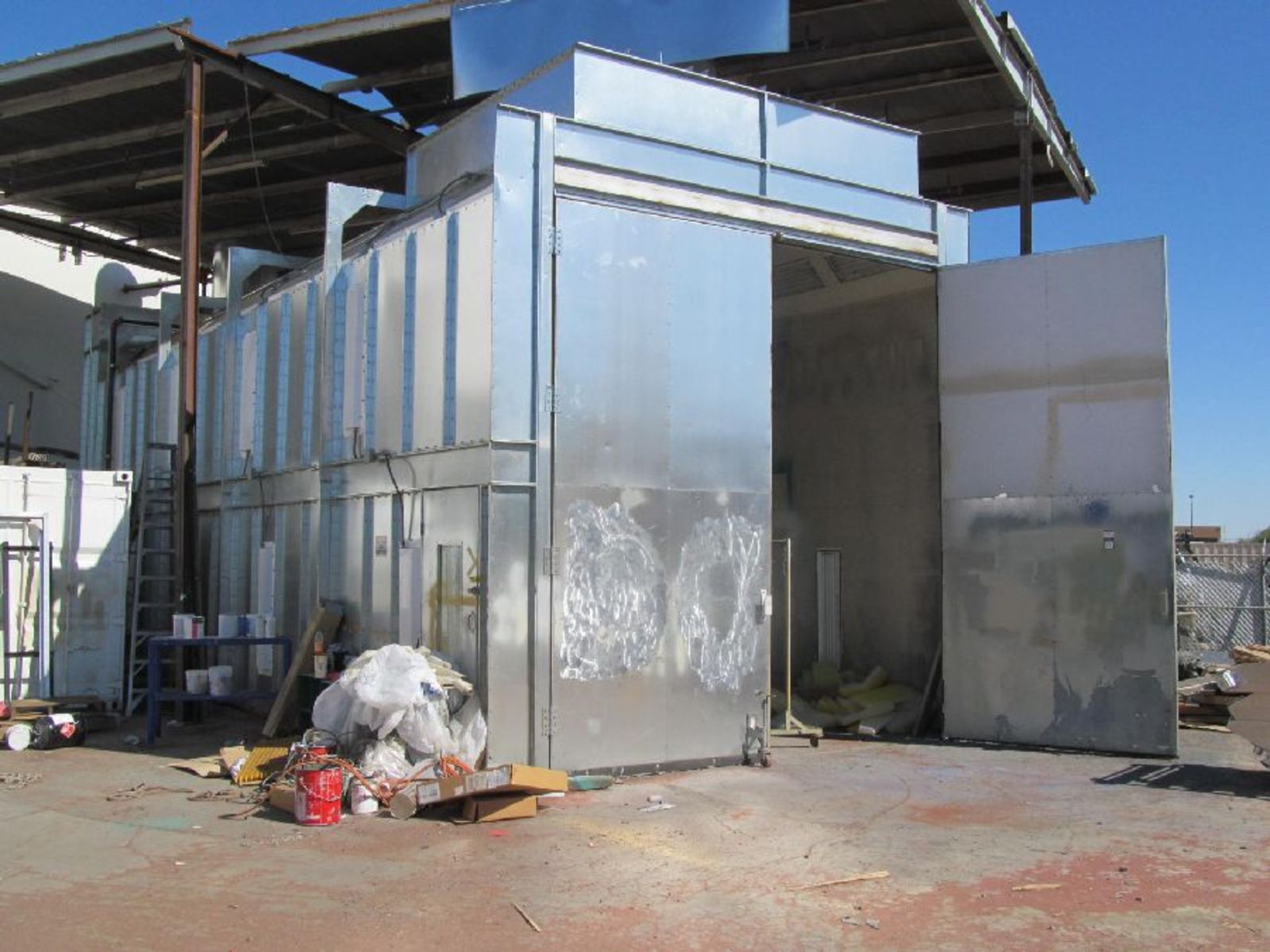 Col-Met 16'W x 40'L Paint Booth - Image 3 of 7