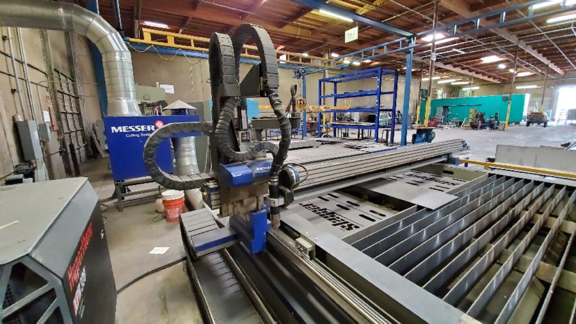 Messer Model MetalMaster Evolution 300-Amp, 5-Axis CNC Plasma Cutting System - Image 5 of 24