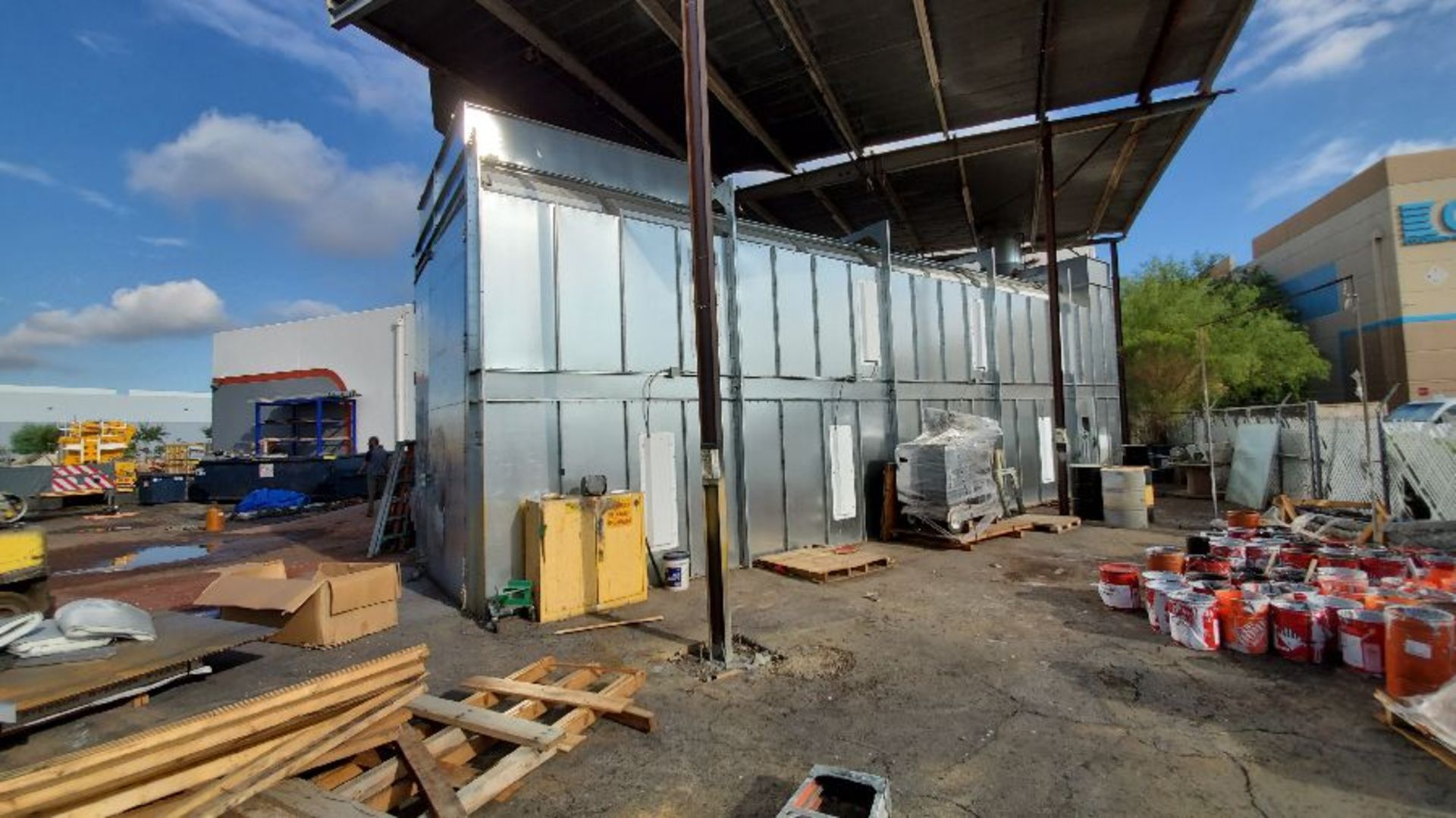 Col-Met 16'W x 40'L Paint Booth - Image 2 of 7