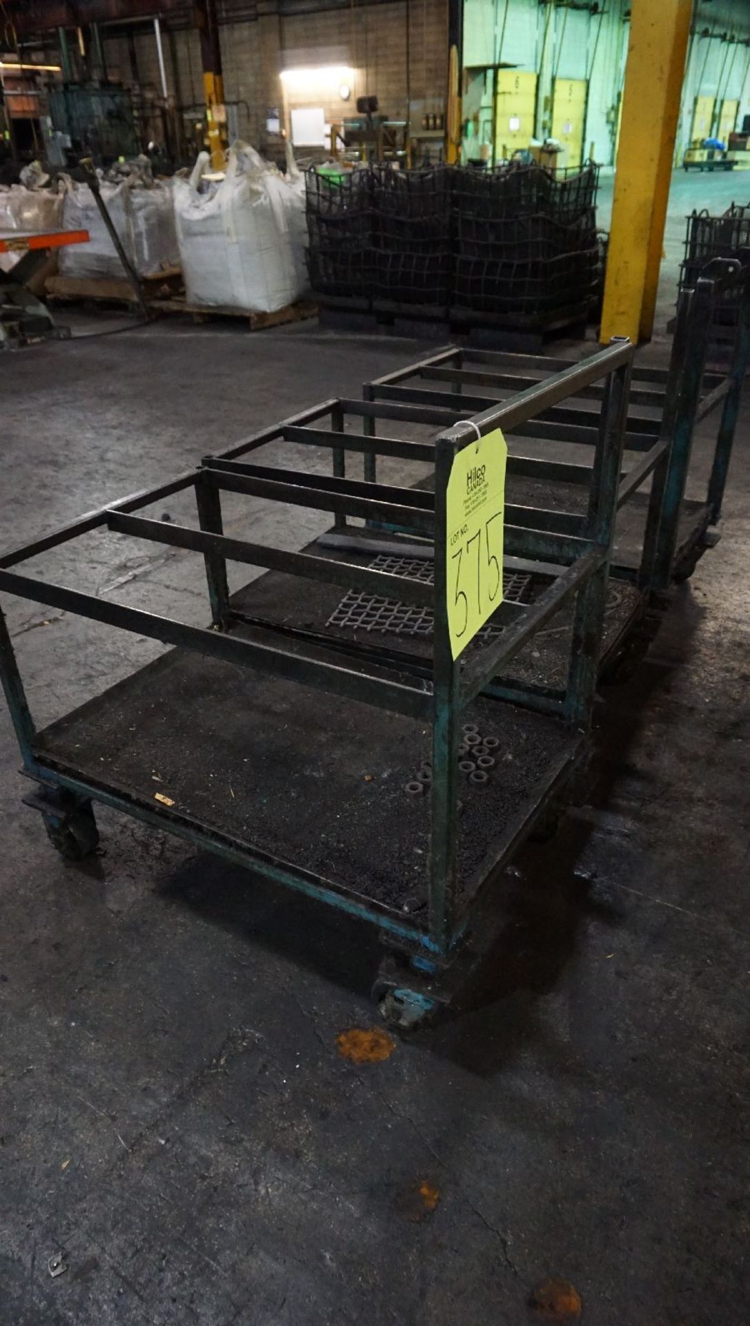 Asst Steel Carts w Platform Cart