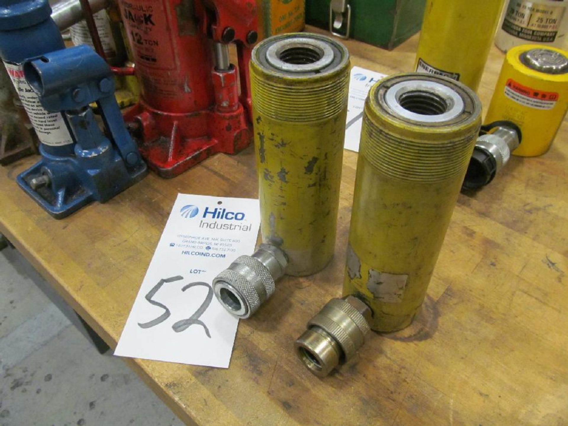 Enerpac Model C-104 10 Ton Hydraulic Cylinder Rams